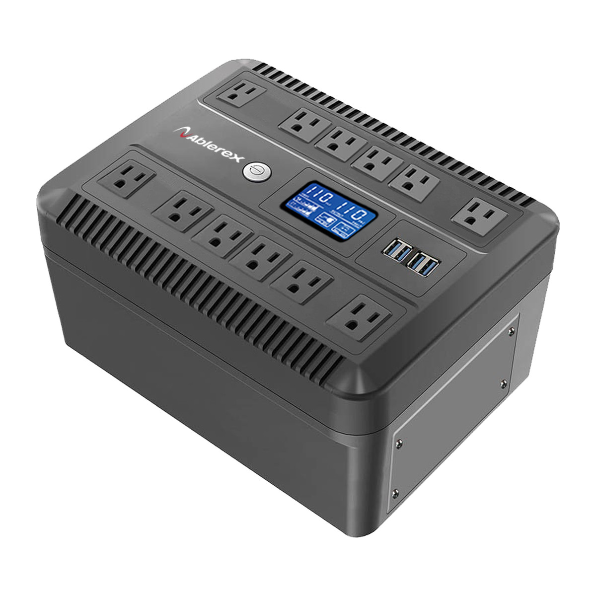 UPS interactivo Ablerex AB-ES750LCD12 750VA 375W 12 tomas