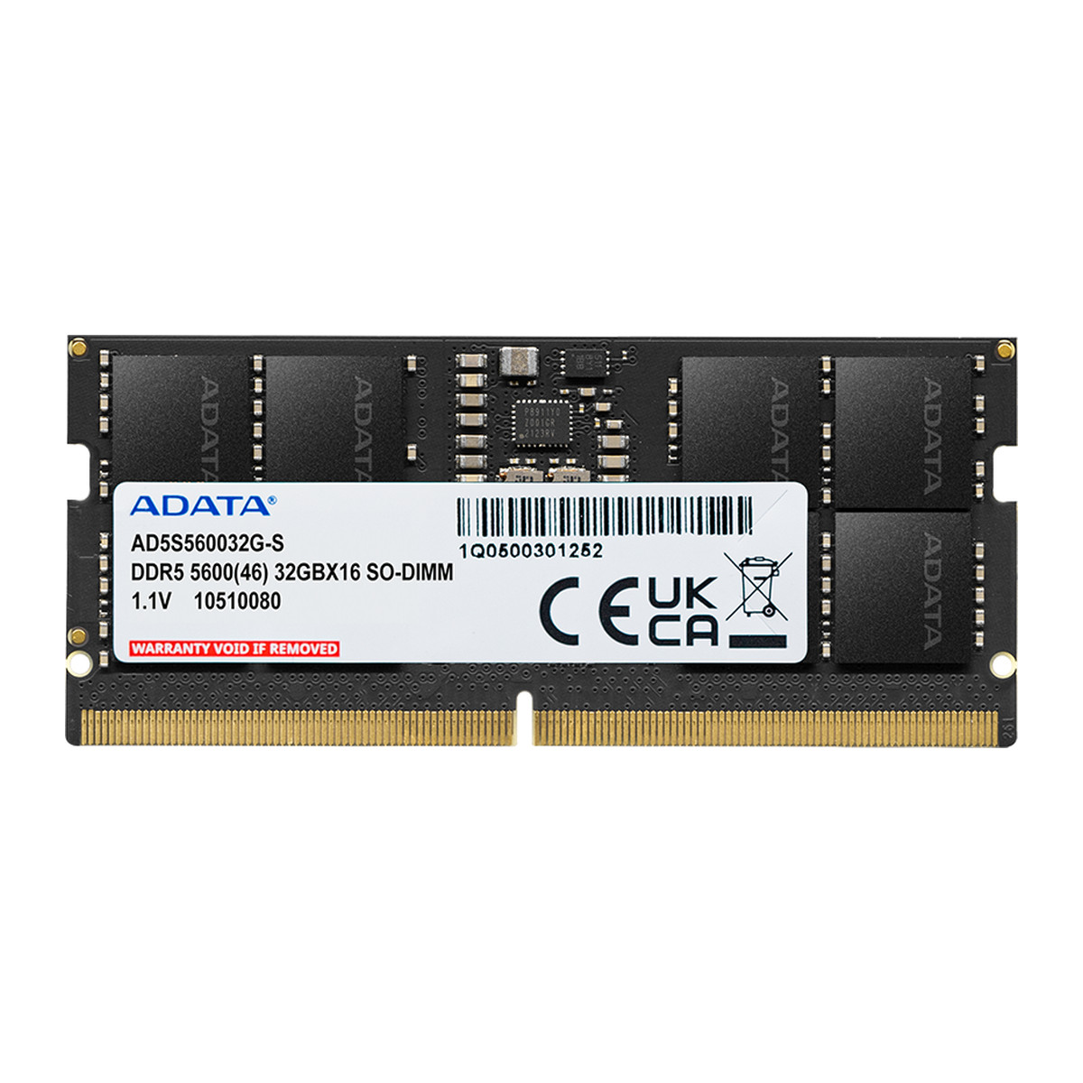 Memoria RAM Adata DDR5 SODIMM 5600MHz CL46 32GB