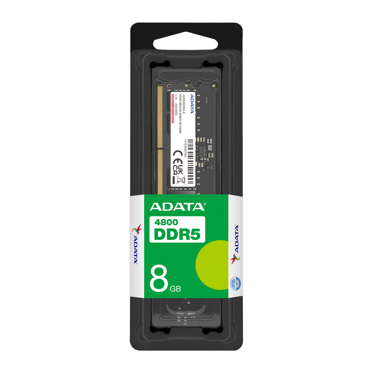 Memoria RAM Adata DDR5 SODIMM 4800MHz CL40 8GB