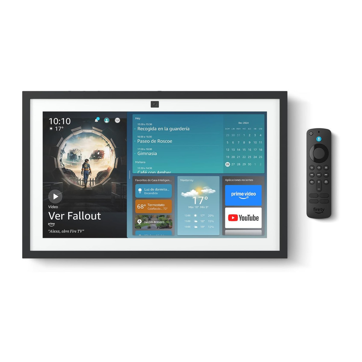 Pantalla inteligente Amazon Echo Show 15 15.6" Negro