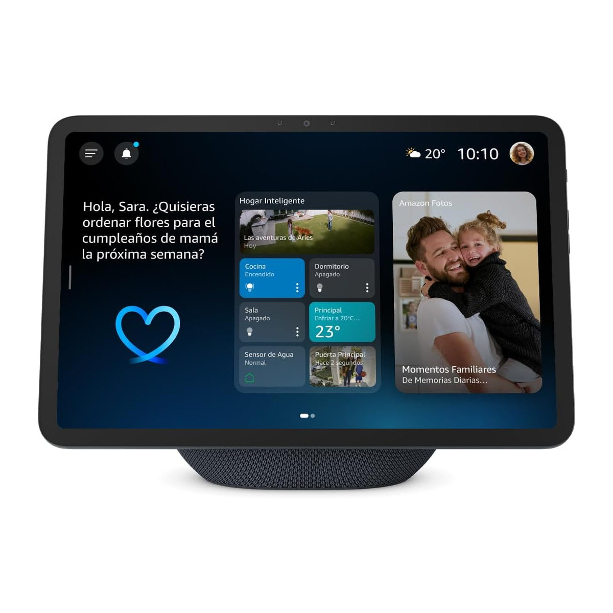 Pantalla inteligente Amazon Echo Show 11" con Alexa grafito