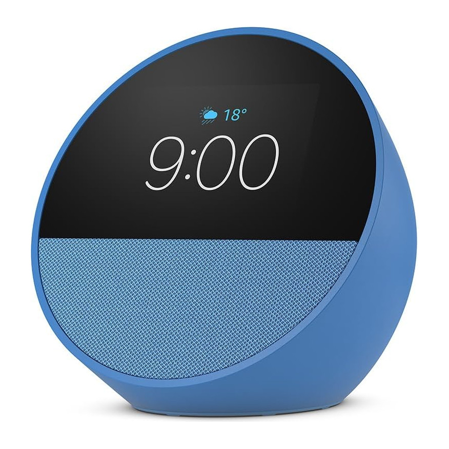 Bocina Amazon Echo Spot Azul