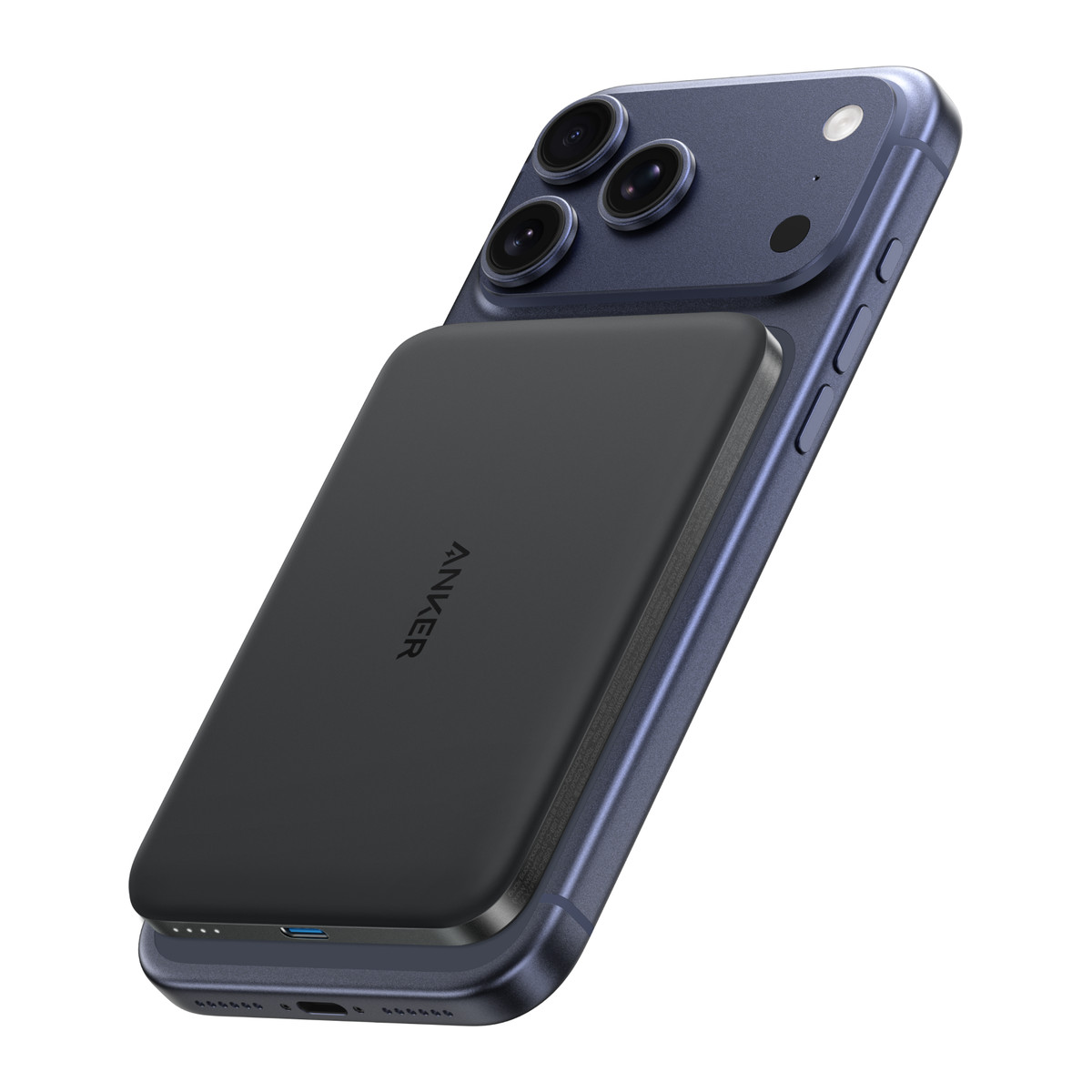 Batería portátil magnética Anker Nano Power Bank 5K MagGo Slim Negro
