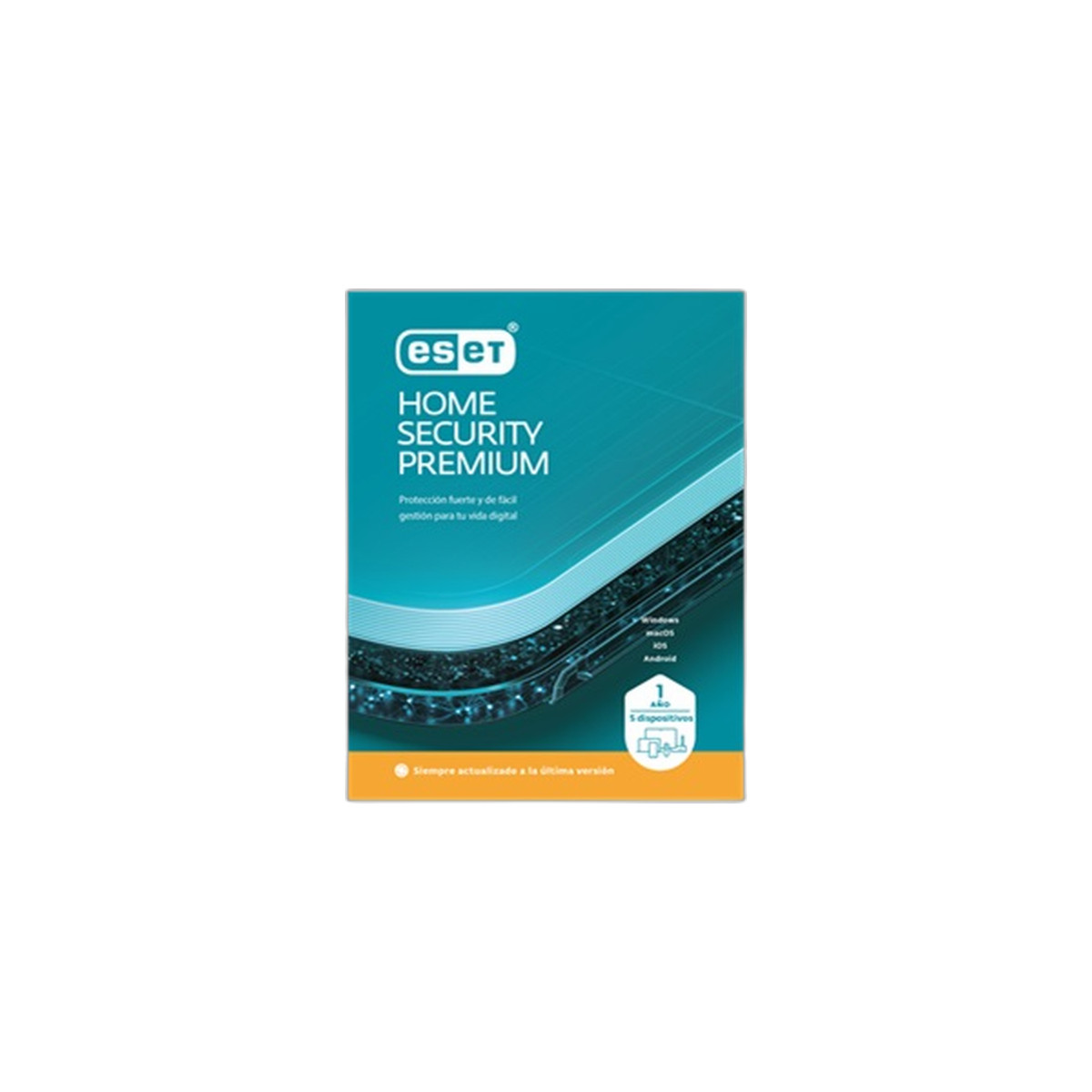 Antivirus ESET Home Security Premium 5 dispositivos 1 año licencia digital