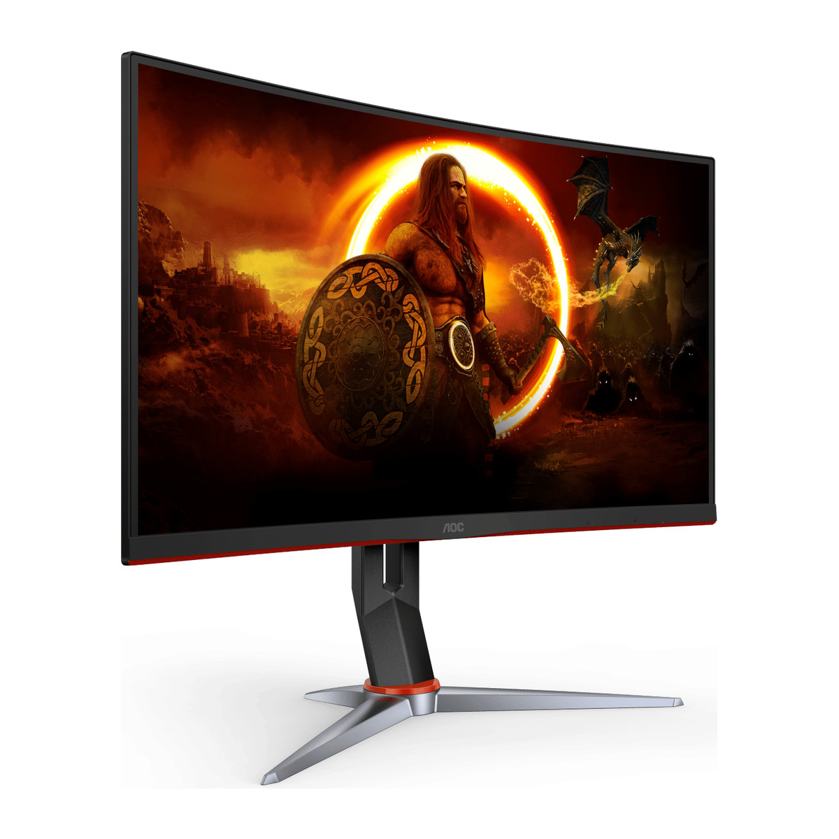 Monitor 24" AOC C24G2 FHD 1920x1080 VA Curvo 165Hz HDMI DP VGA