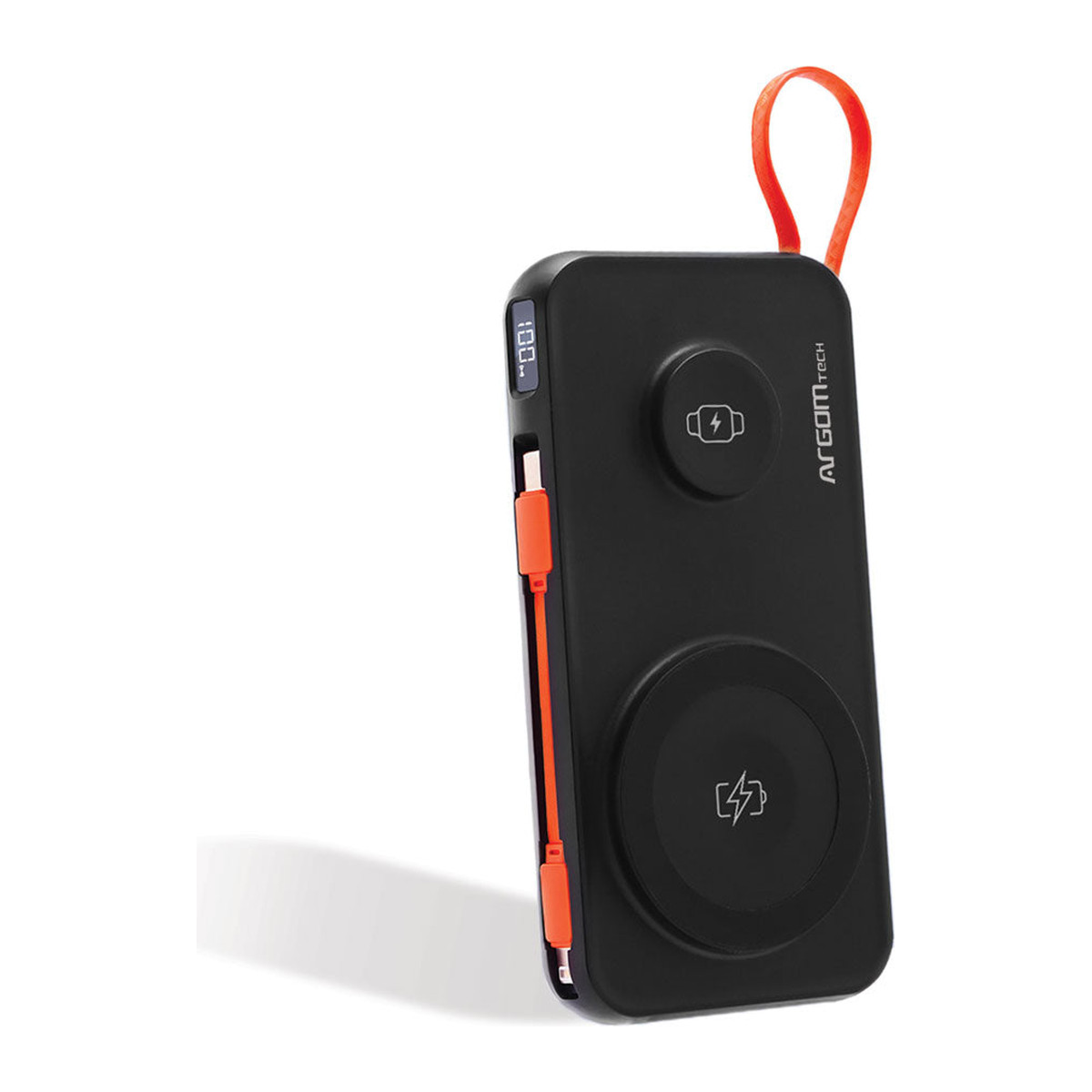 Power bank magnético Argom ST10 10000 mAh Negro
