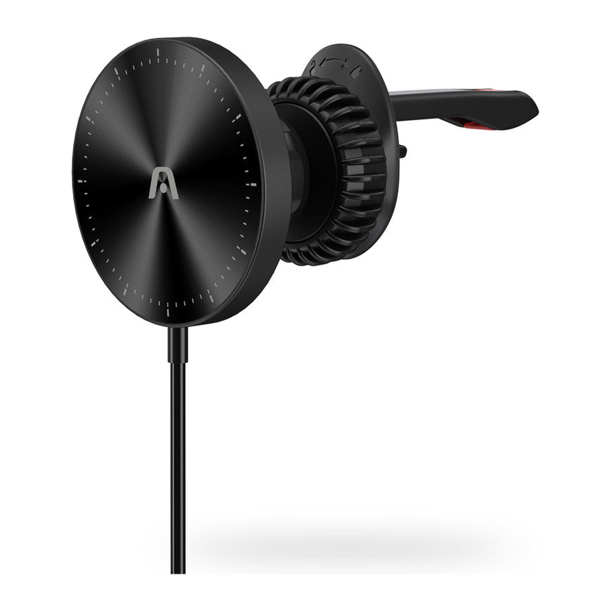 Cargador inalámbrico para carro Argom Magnetic M4 15W Negro
