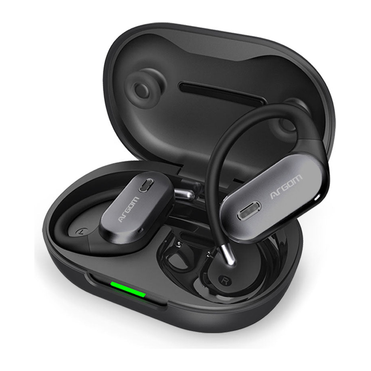 Audífonos inalámbricos Argom SkeiPods E90 Negro