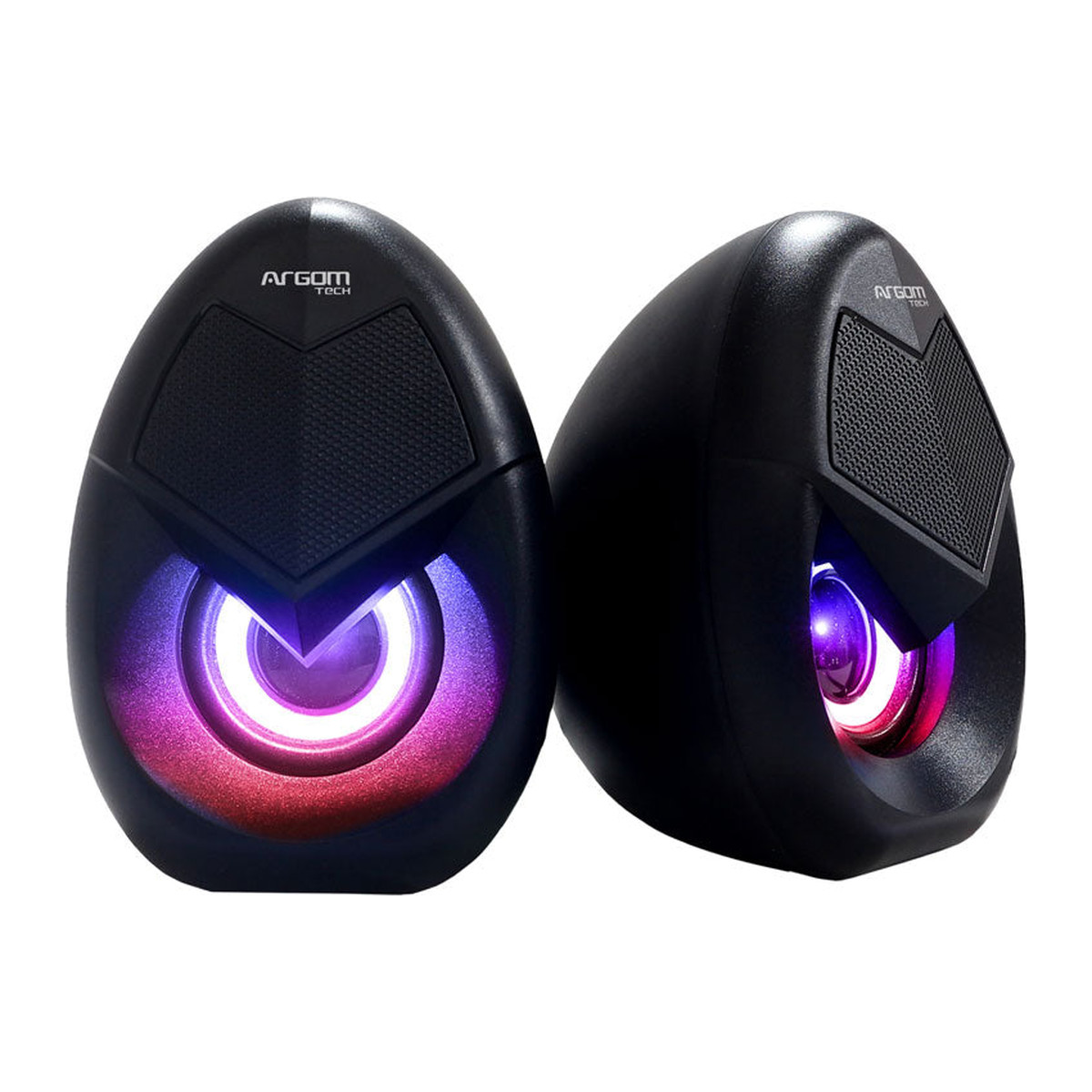 Bocinas gamer 2.0 Argom Combat S62 Negras