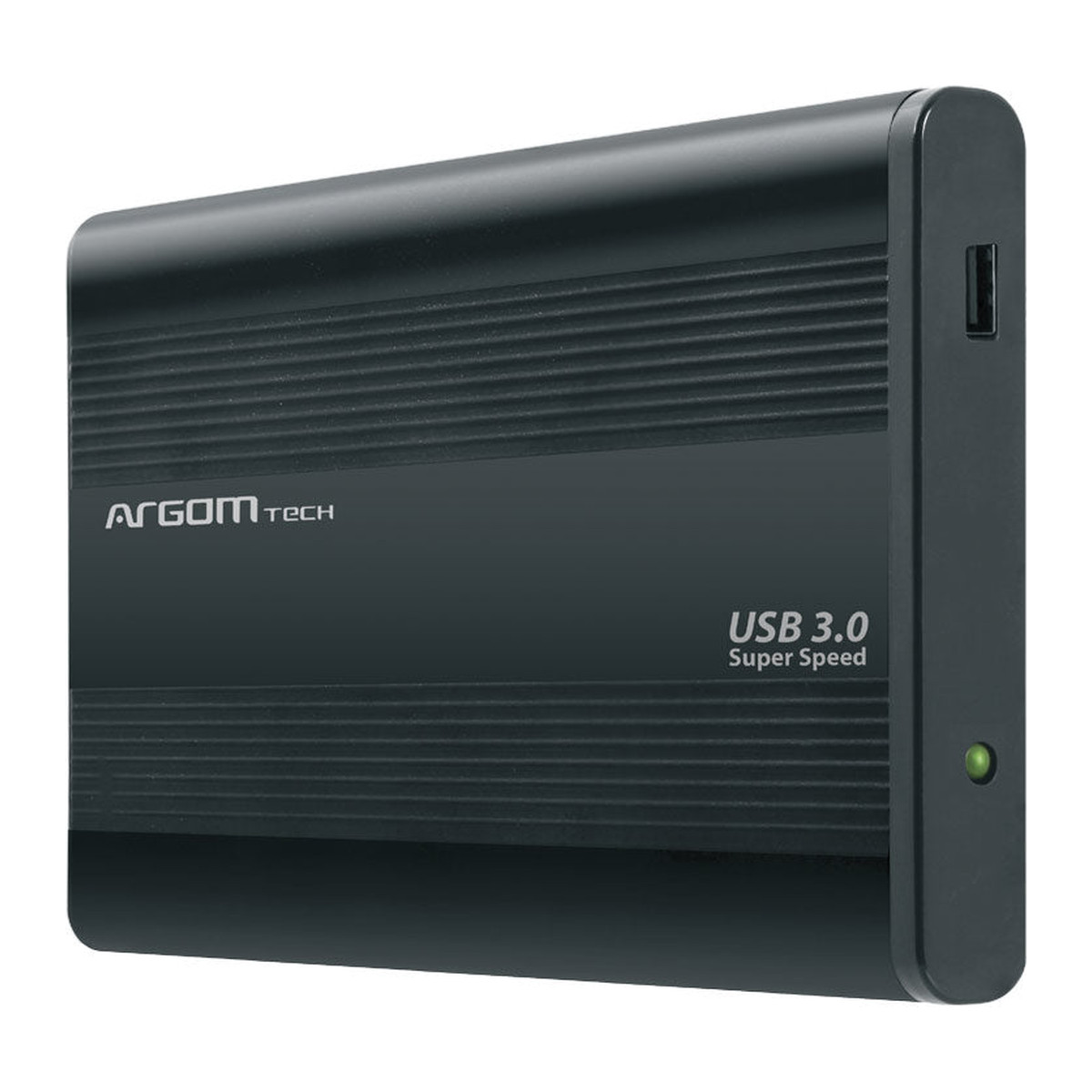 Carcasa para disco duro 2.5" Argom ARG-AC-1033 USB 3.0 Negra