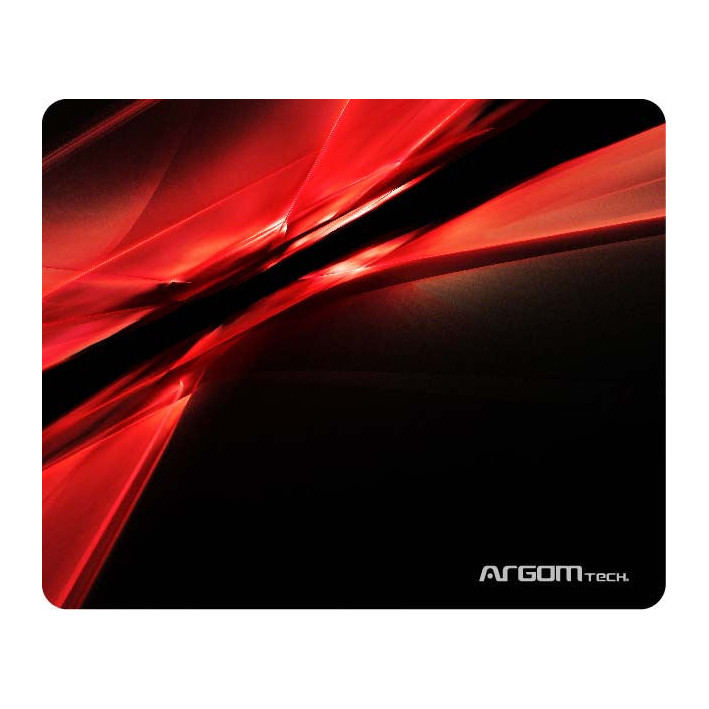 Mouse pad Argom Galaxia Rojo