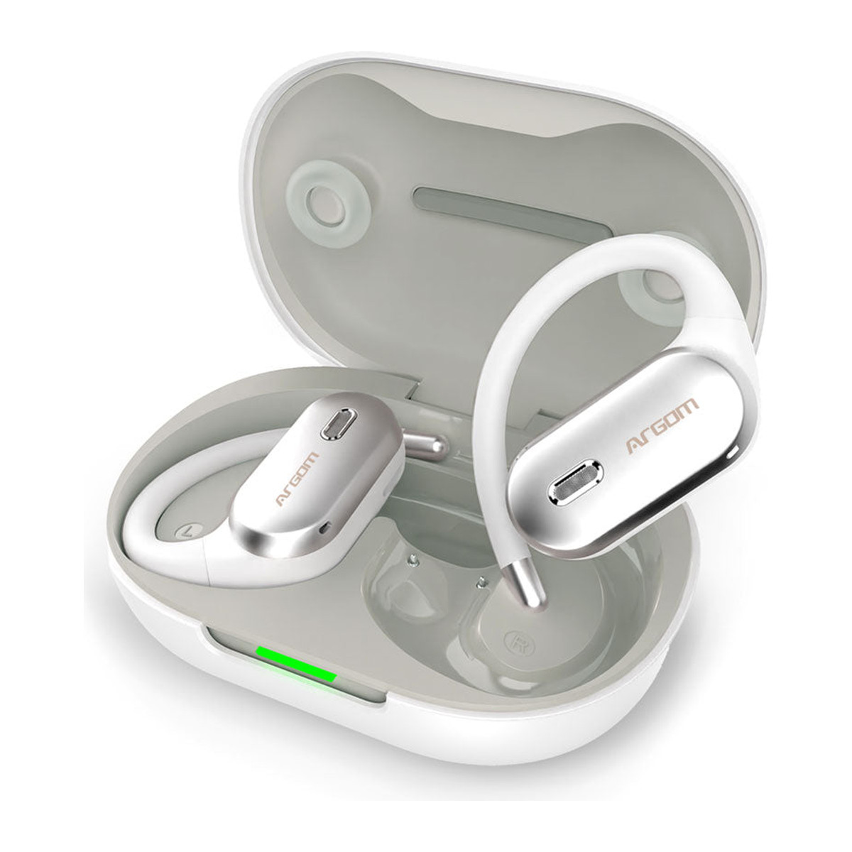 Audífonos inalámbricos Argom SkeiPods E90 Blanco