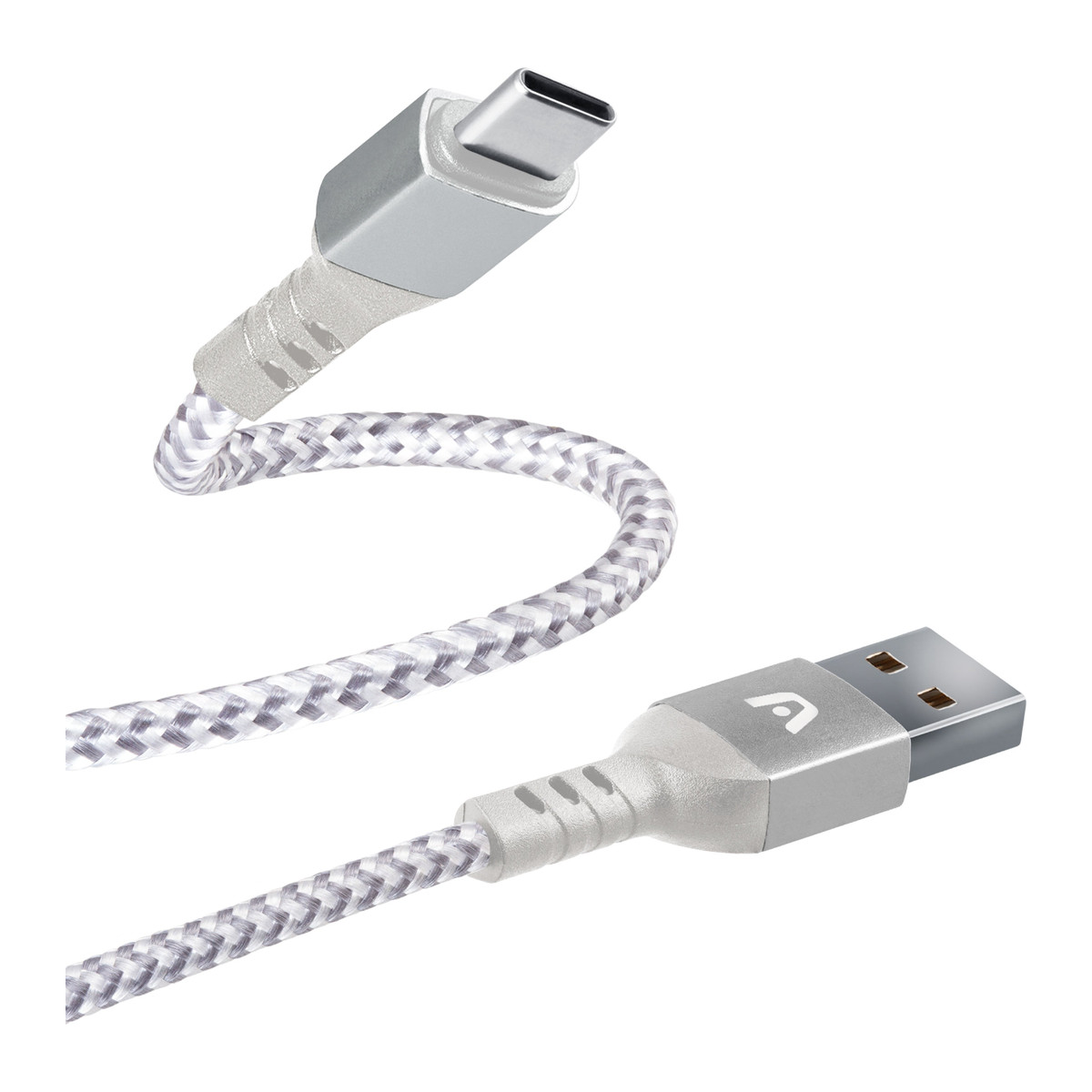 Cable USB-C a USB Argom Dura Form 1.8 m Blanco