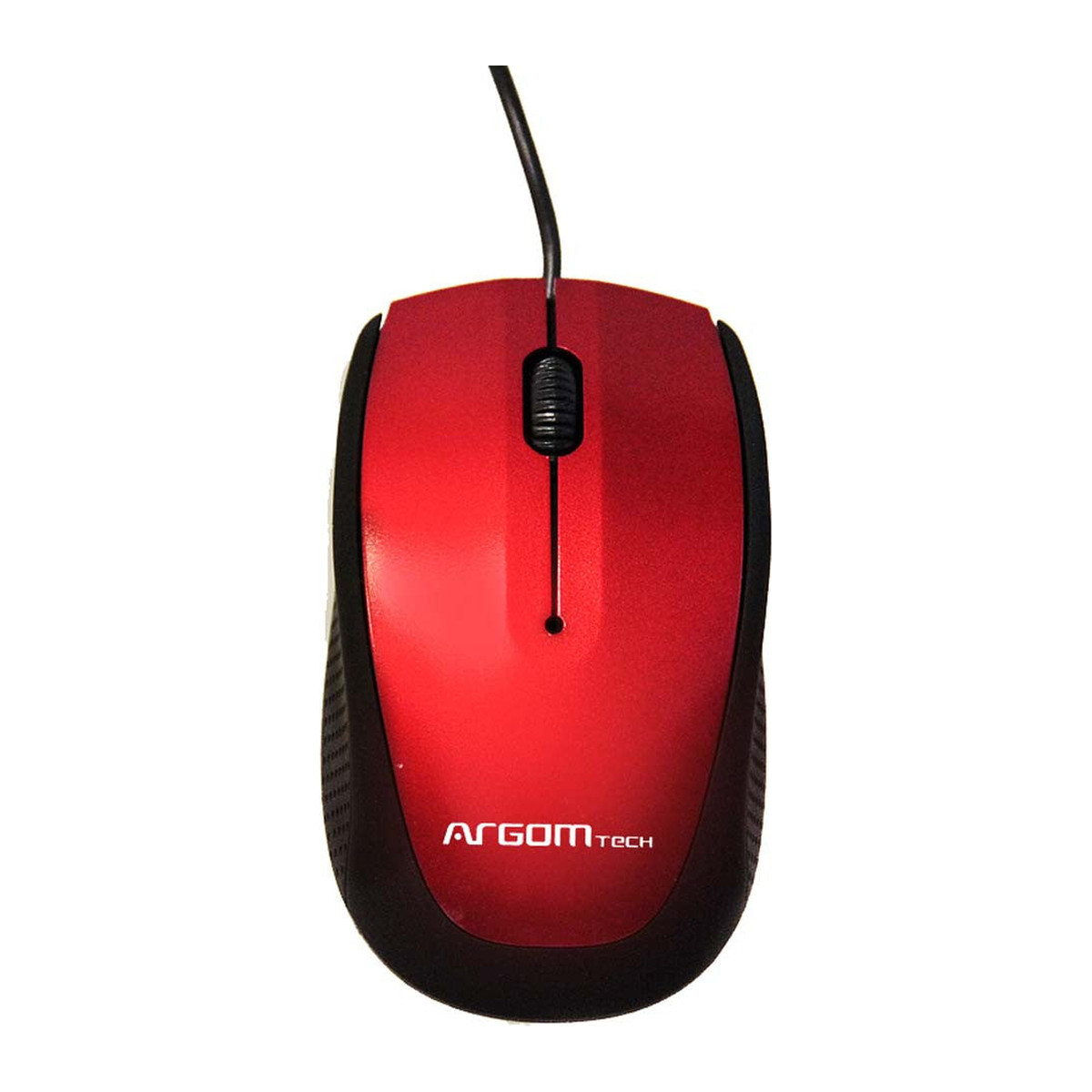 Mouse alámbrico Argom MS14 Rojo