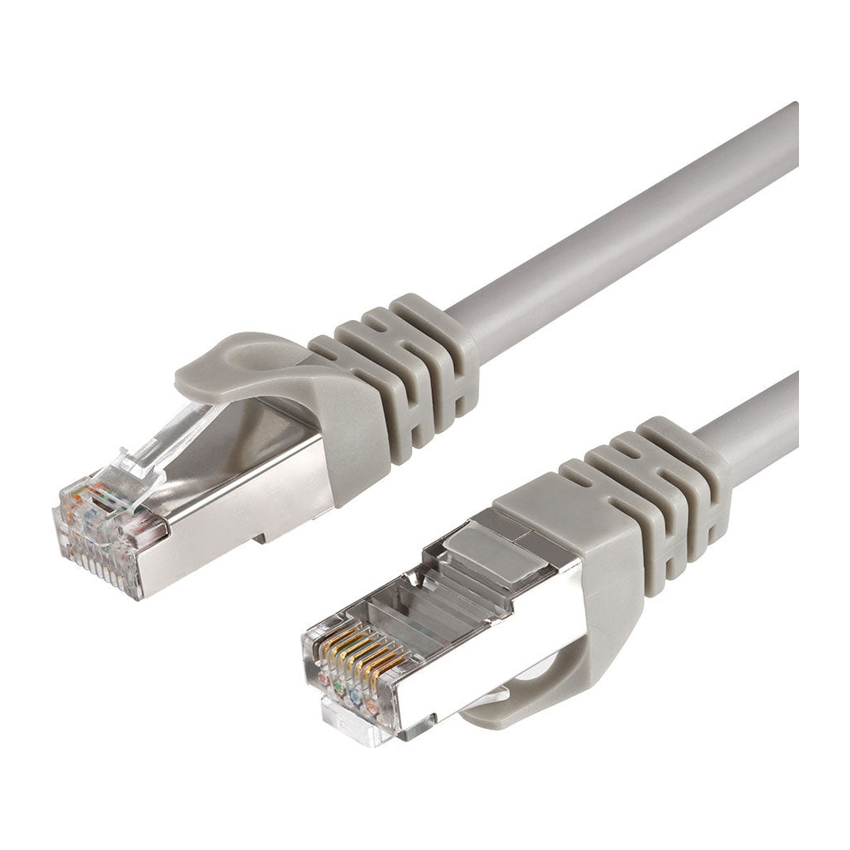 Cable de red UTP Cat6 Argom 2 m con puntas metálicas Gris