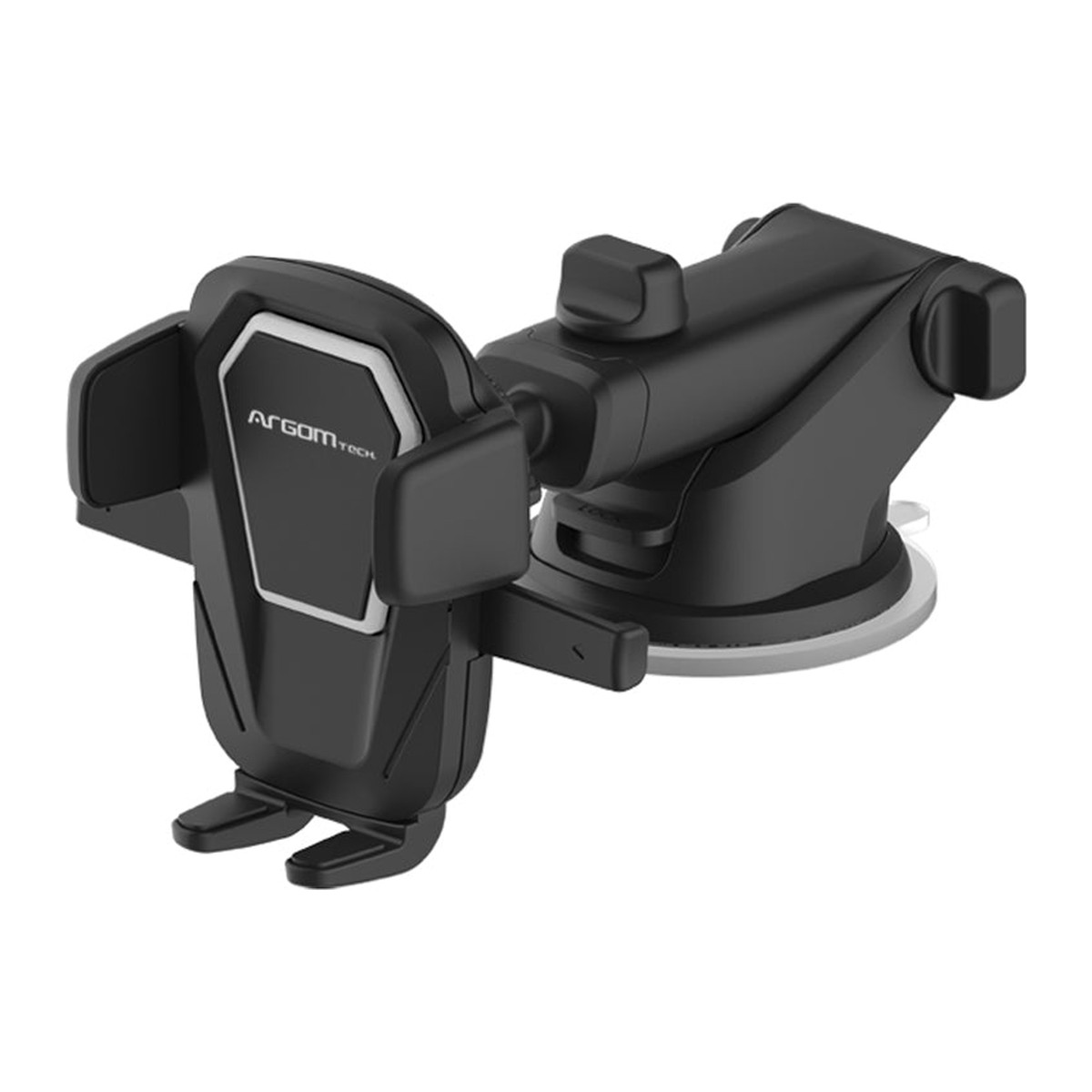 Soporte vehicular para celular Argom ARG-AC-0310BK Negro