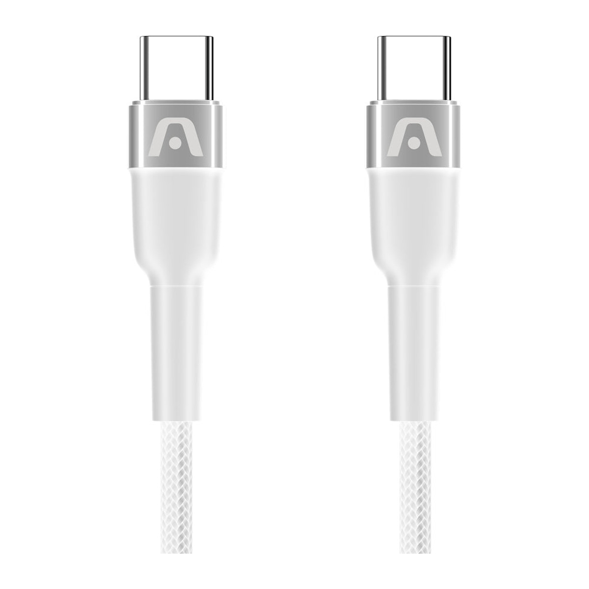 Cable USB-C a USB-C 65W Argom Dura Speed 1.8 m Blanco
