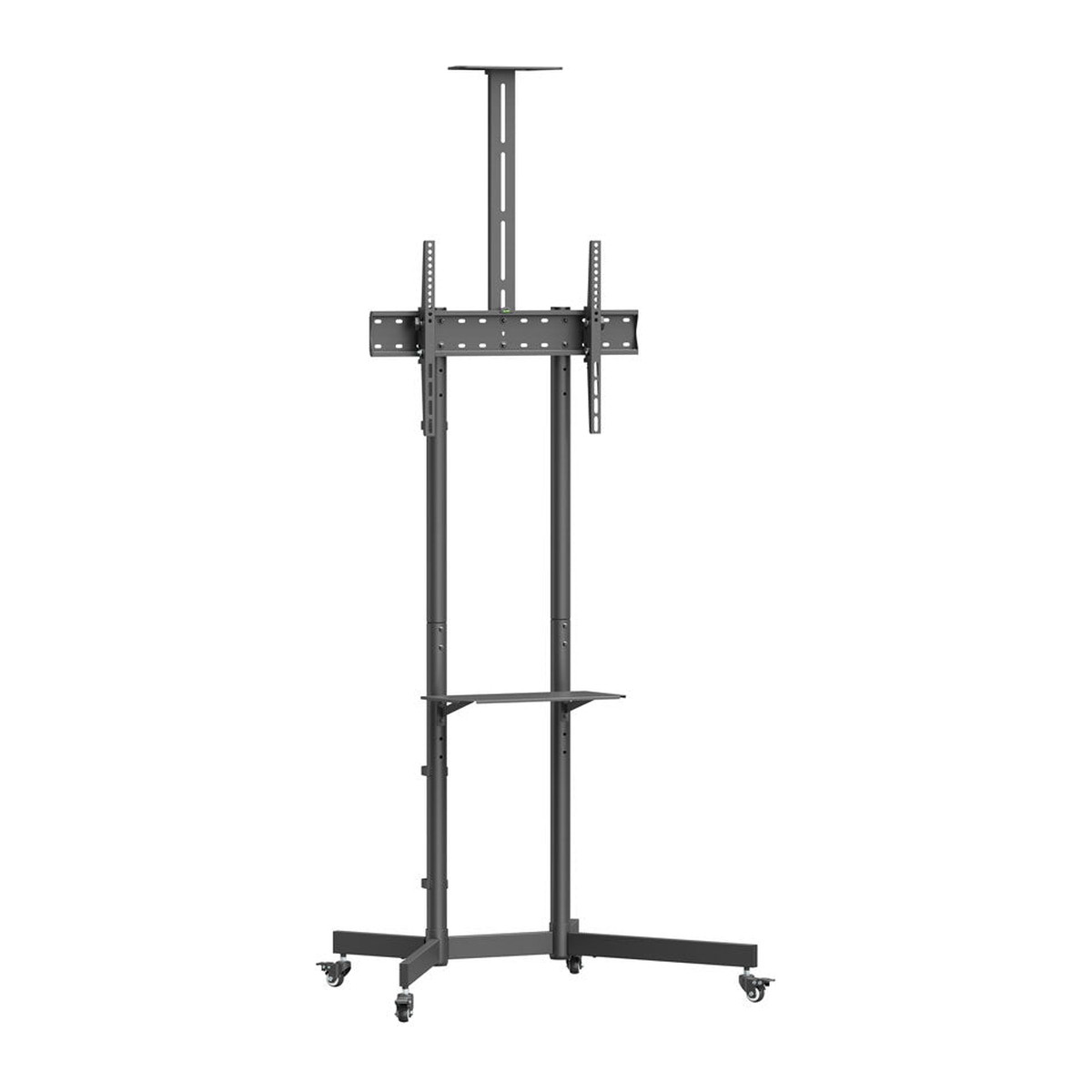 Soporte móvil para TV 37" a 70" Argom ARG-BR-8225 con repisas