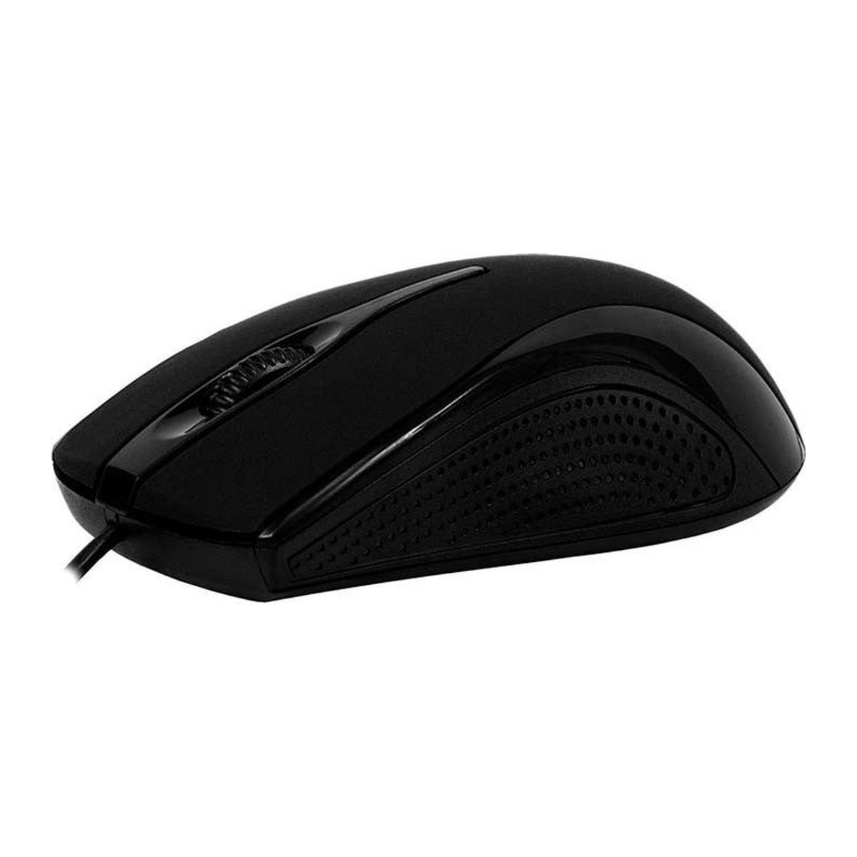 Mouse alámbrico Argom Maxi USB Negro