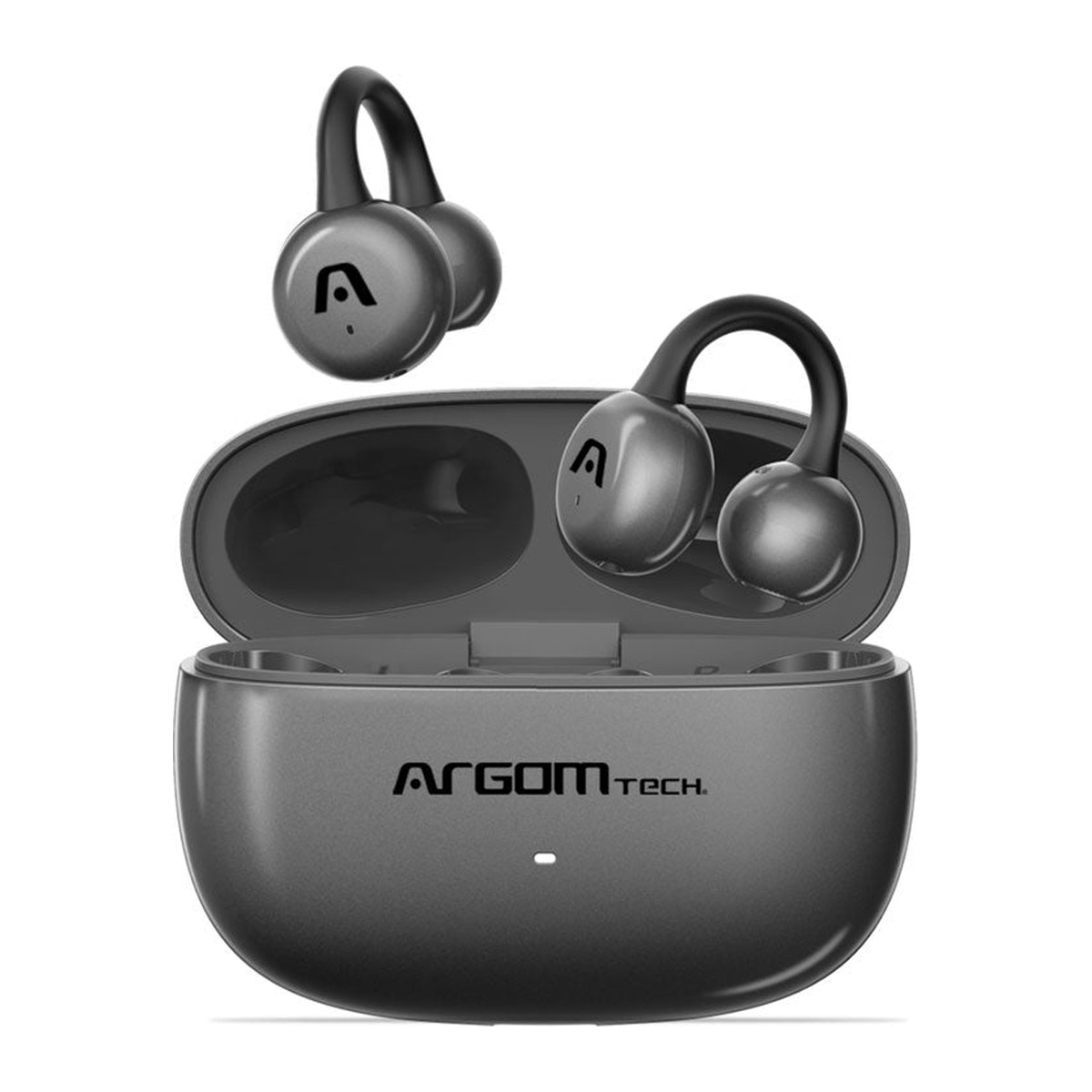 Audífonos inalámbricos Argom SkeiPods E40 Open-Ear Gris plomo