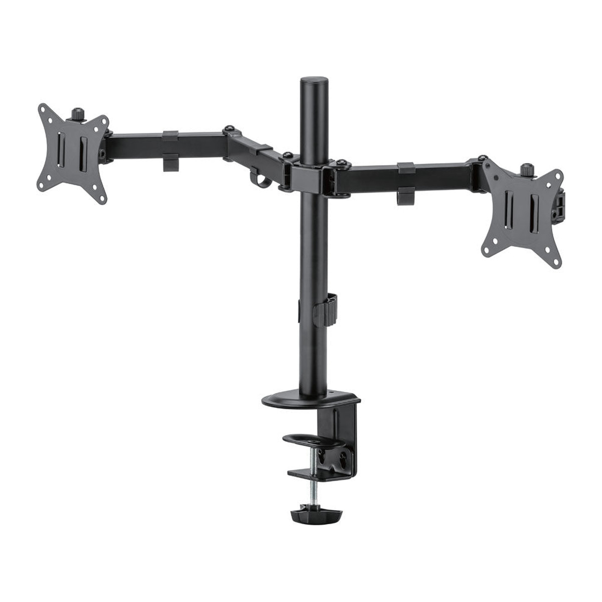Soporte de escritorio para 2 monitores 17" a 32" Argom ARG-BR-1603 Negro