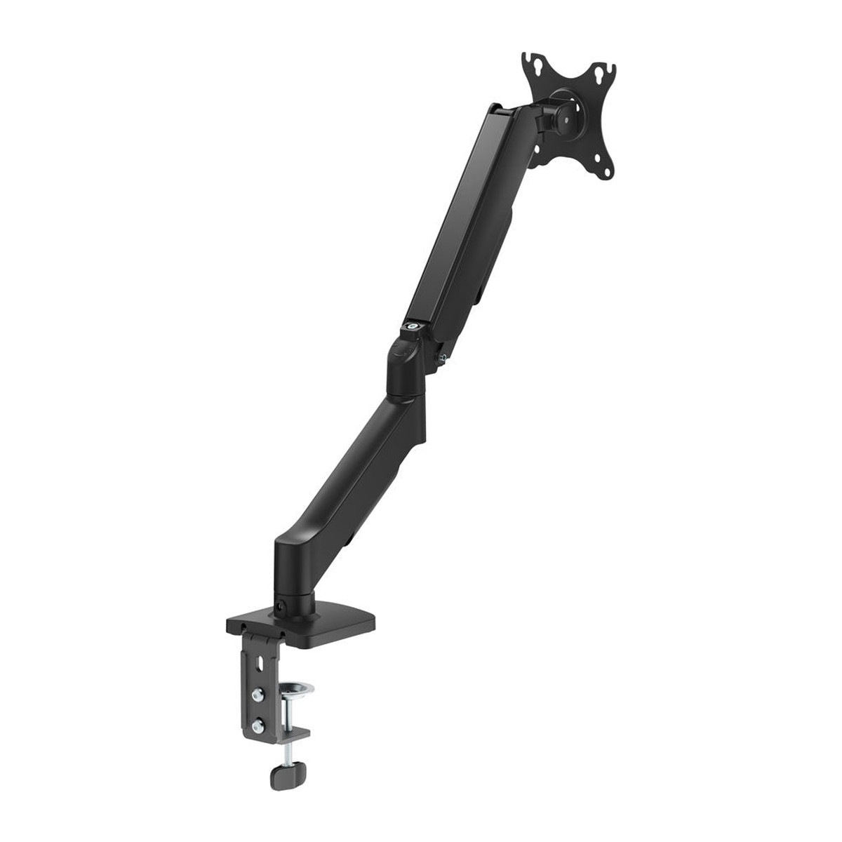 Brazo para monitor 17" a 32" Argom ARG-BR-1613 con resorte de gas Negro