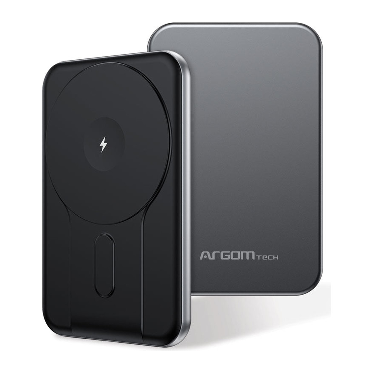 Power bank magnético Argom MS5 5000 mAh Plateado