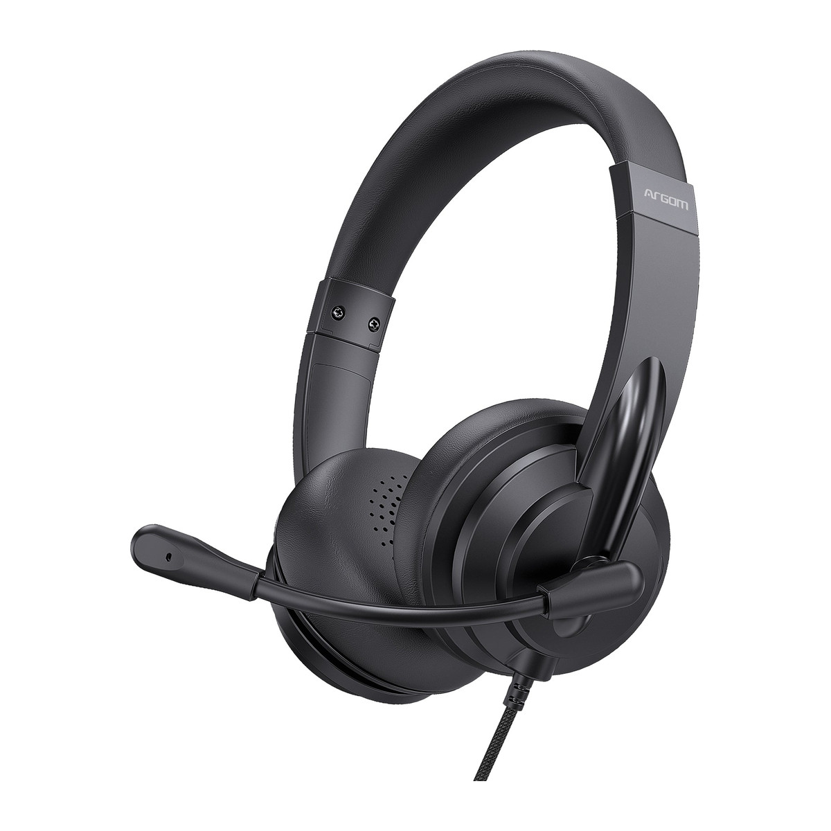 Audífonos con micrófono Argom WorkPro 260 USB-C y USB-A Negro