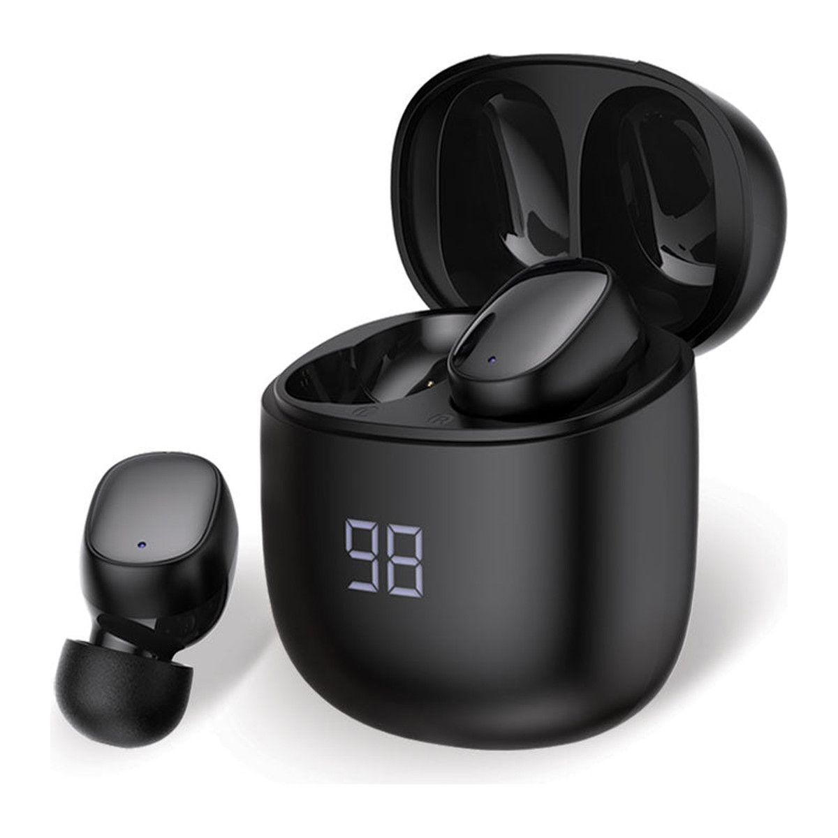 Audífonos inalámbricos Argom SkeiPods E66 ENC Negro