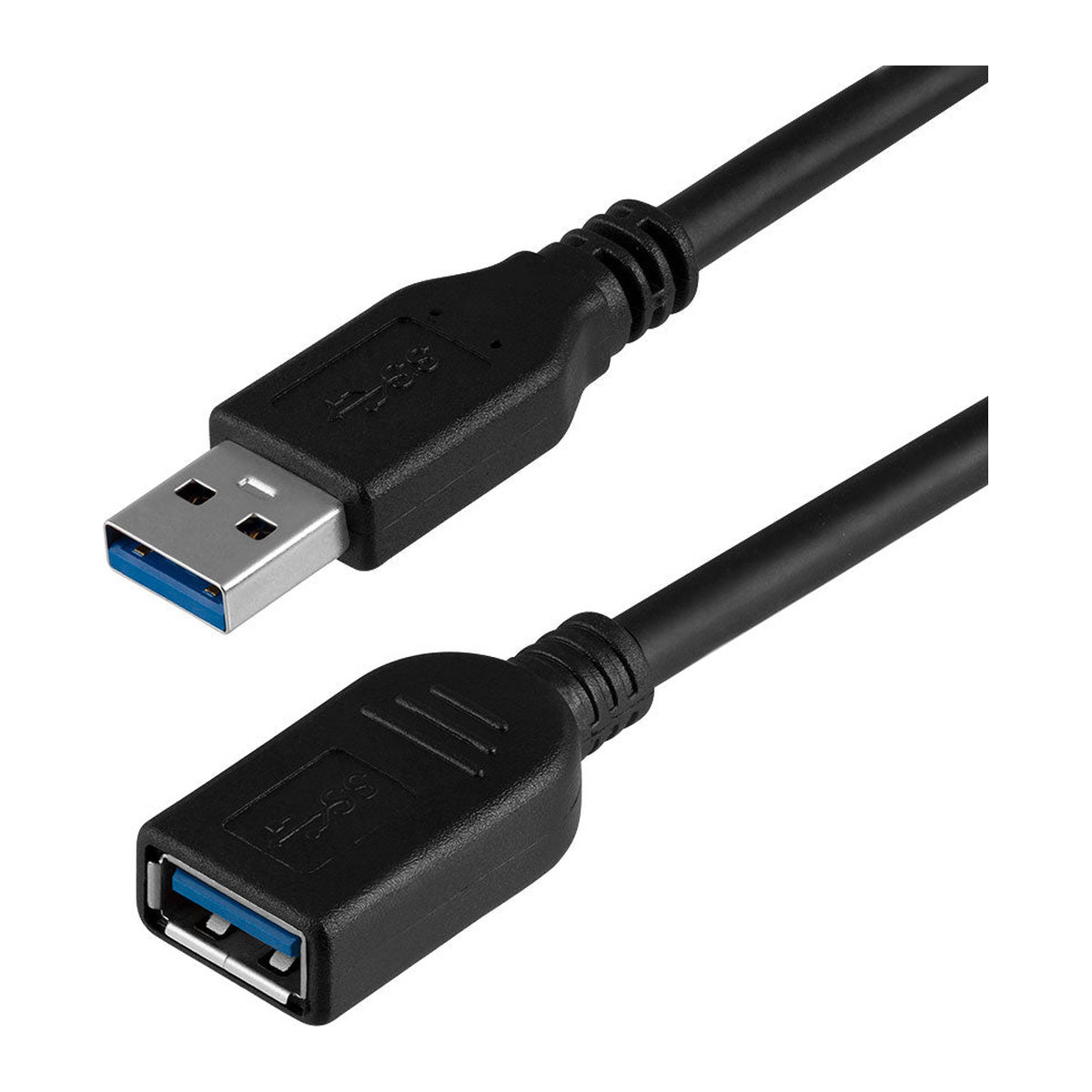 Cable de extensión USB 3.0 Argom 1.8 m Negro