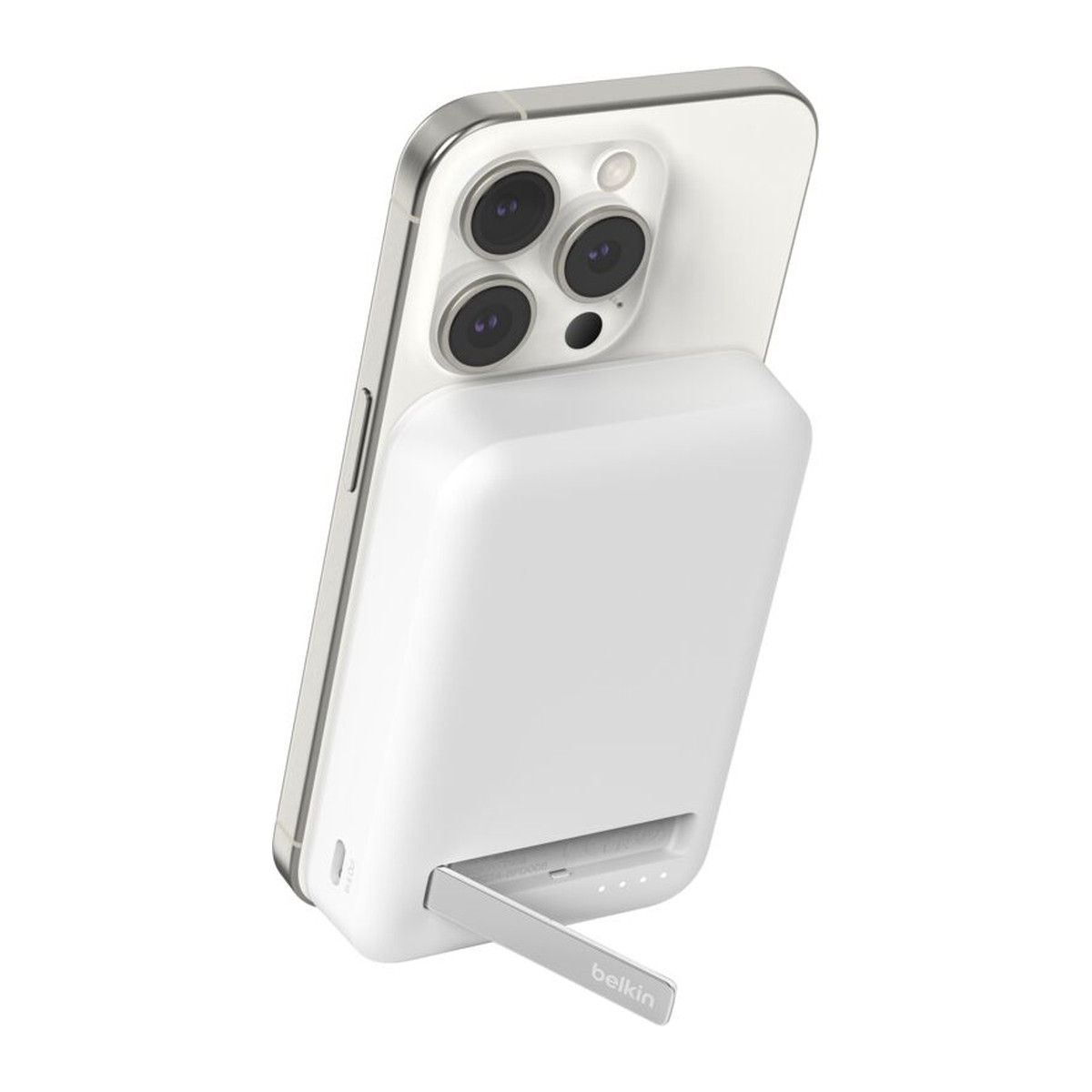 Batería portátil magnética Belkin BoostCharge Pro Qi2 10000 mAh 15 W Blanco