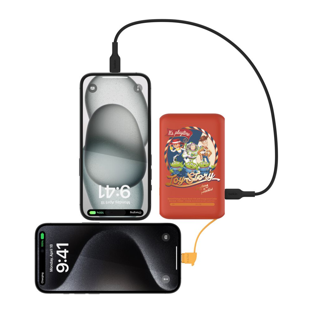 Batería portátil Belkin BoostCharge 10K 20W edición Toy Story
