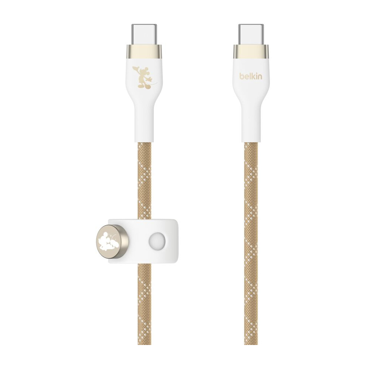 Cable USB-C a USB-C Belkin BoostCharge Pro Flex Disney Star Mickey 2 m