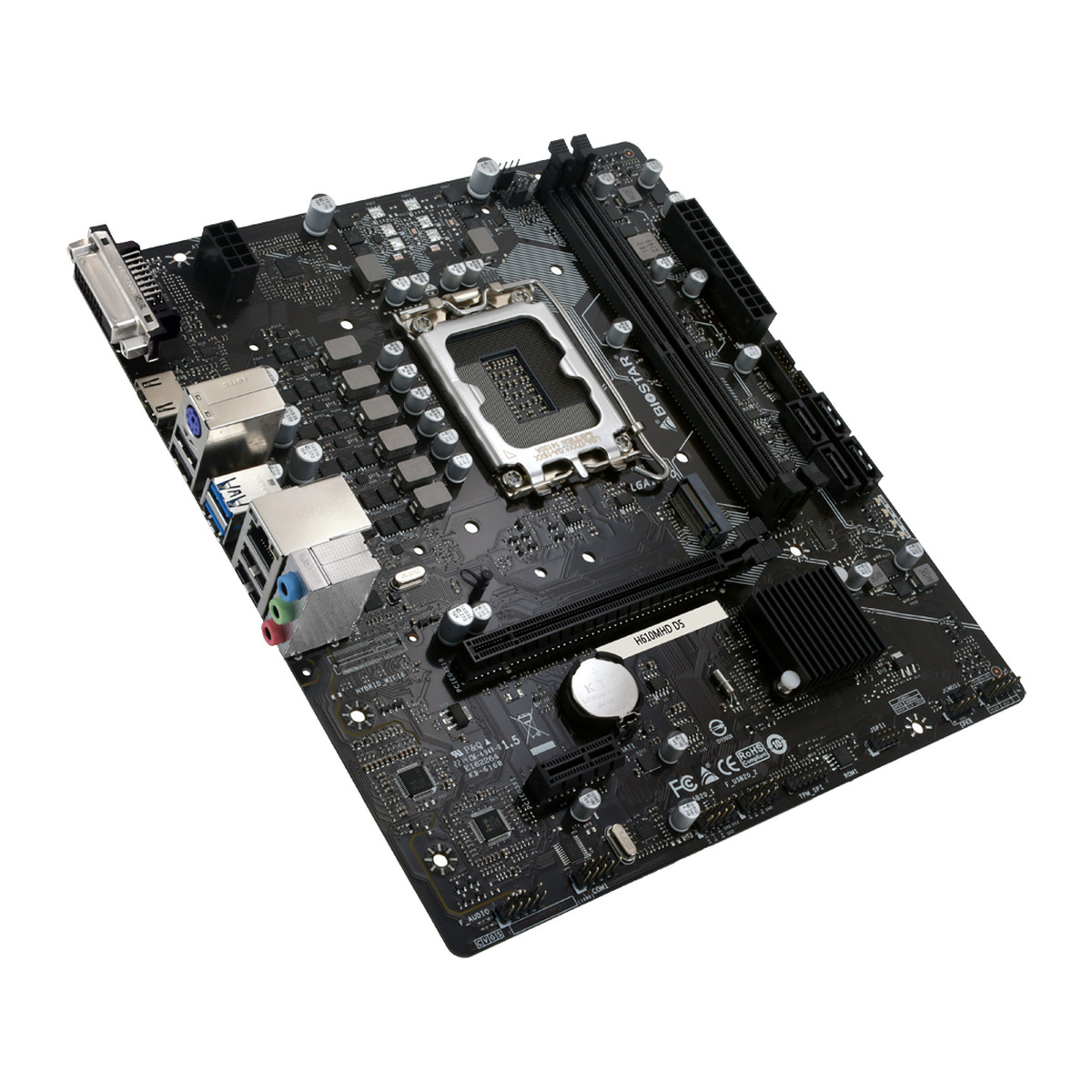 Placa base BIOSTAR H610MHD D5 LGA1700 micro-ATX