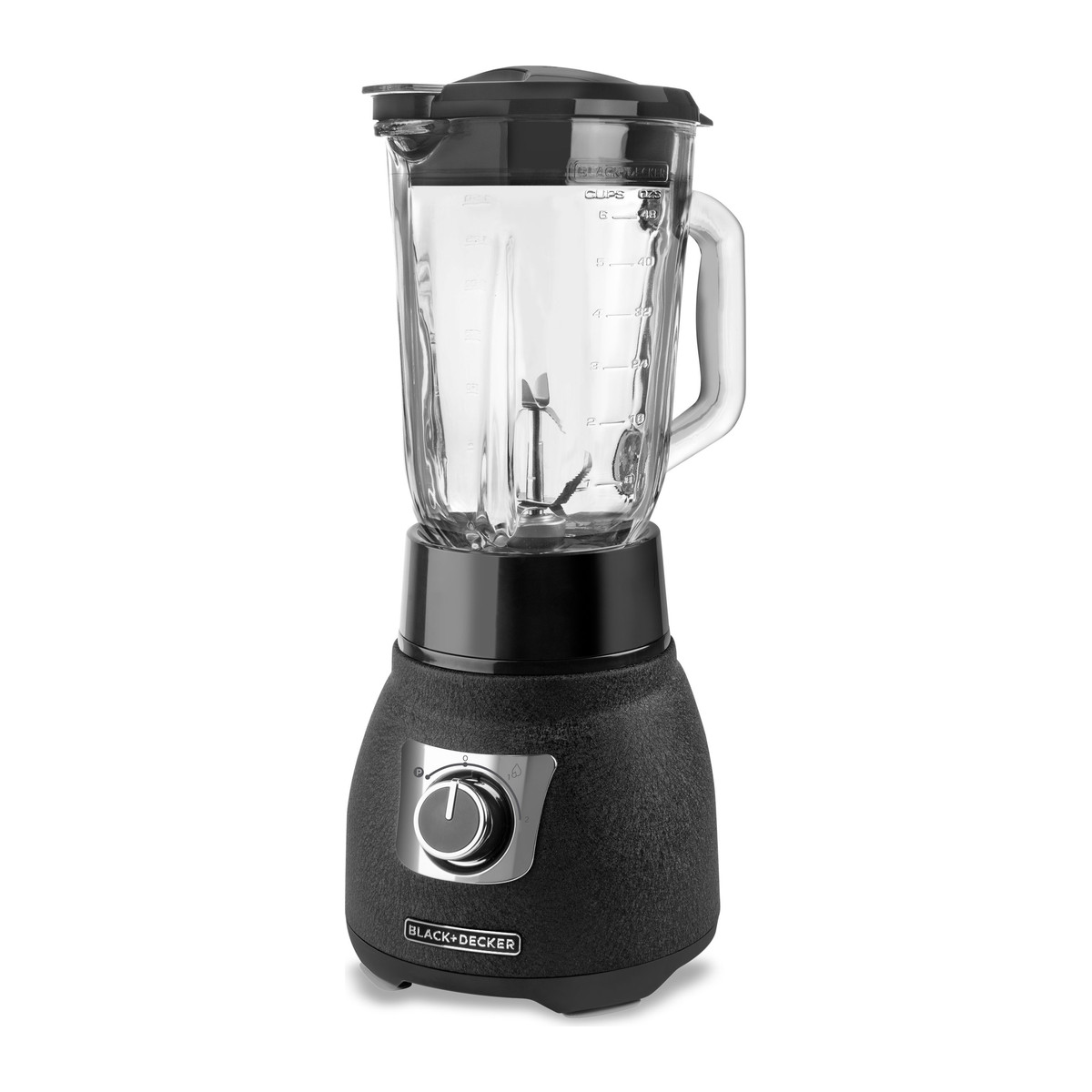 Licuadora Black+Decker Cyclone BL1670S 2 velocidades 1.5 L Negra