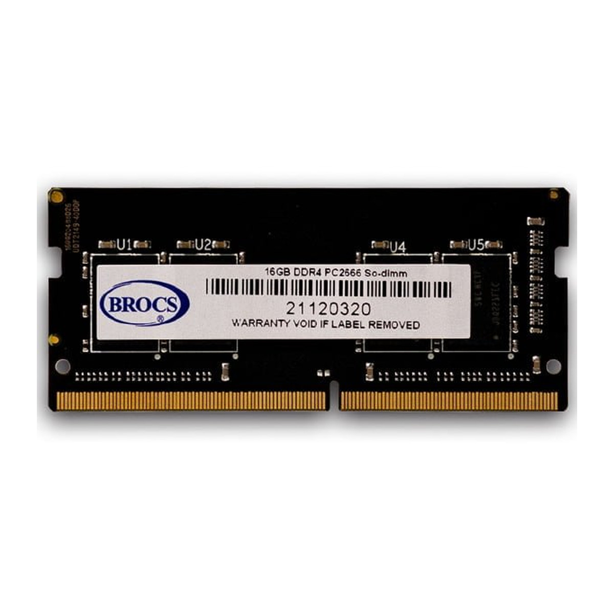 Memoria RAM BROCS DDR4 SODIMM 16 GB PC2666