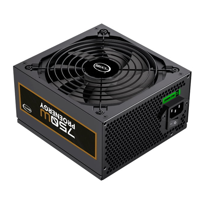 Fuente de poder BROCS ATX 750W 80 Plus Bronze