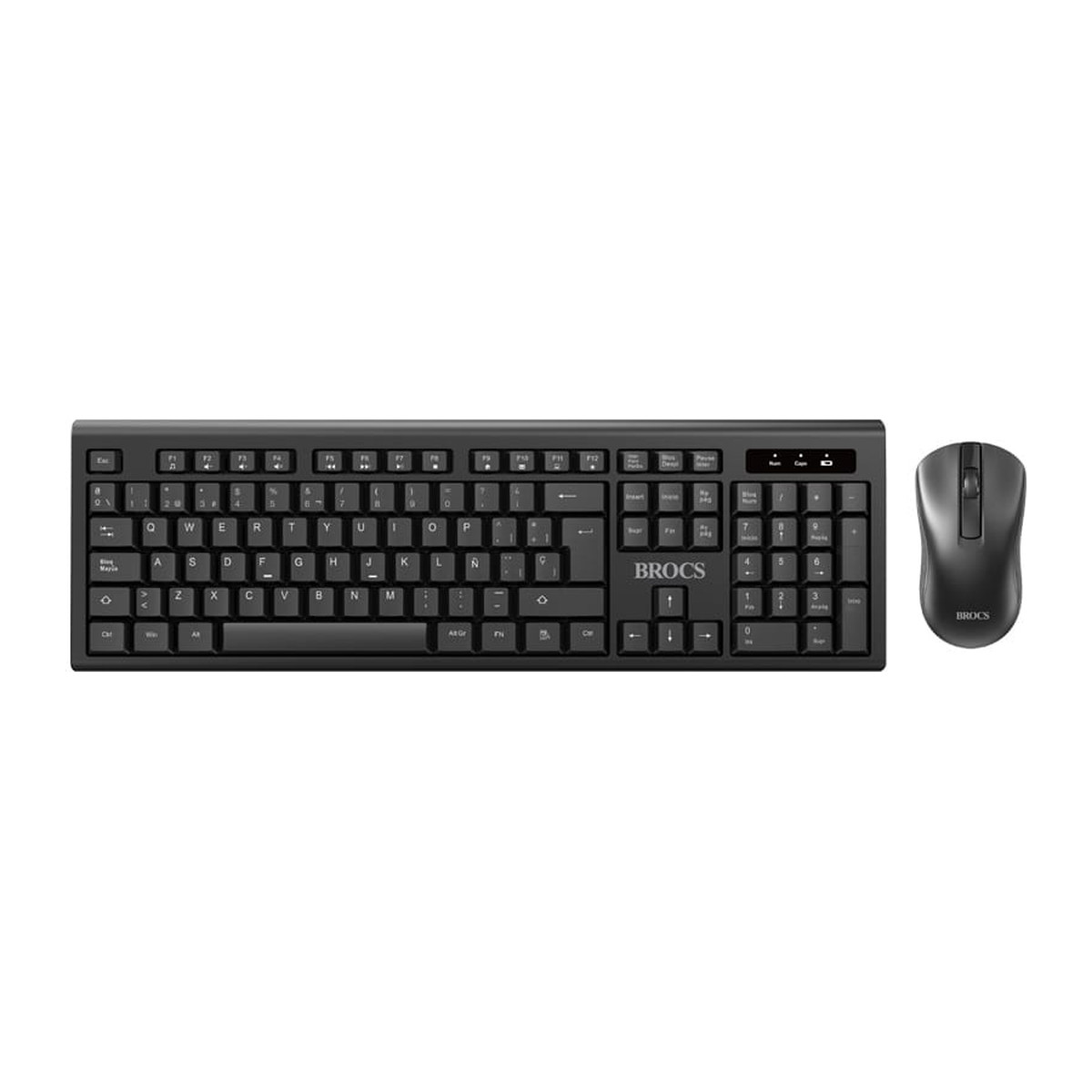 Combo de teclado y mouse inalámbricos BROCS Elite Kit