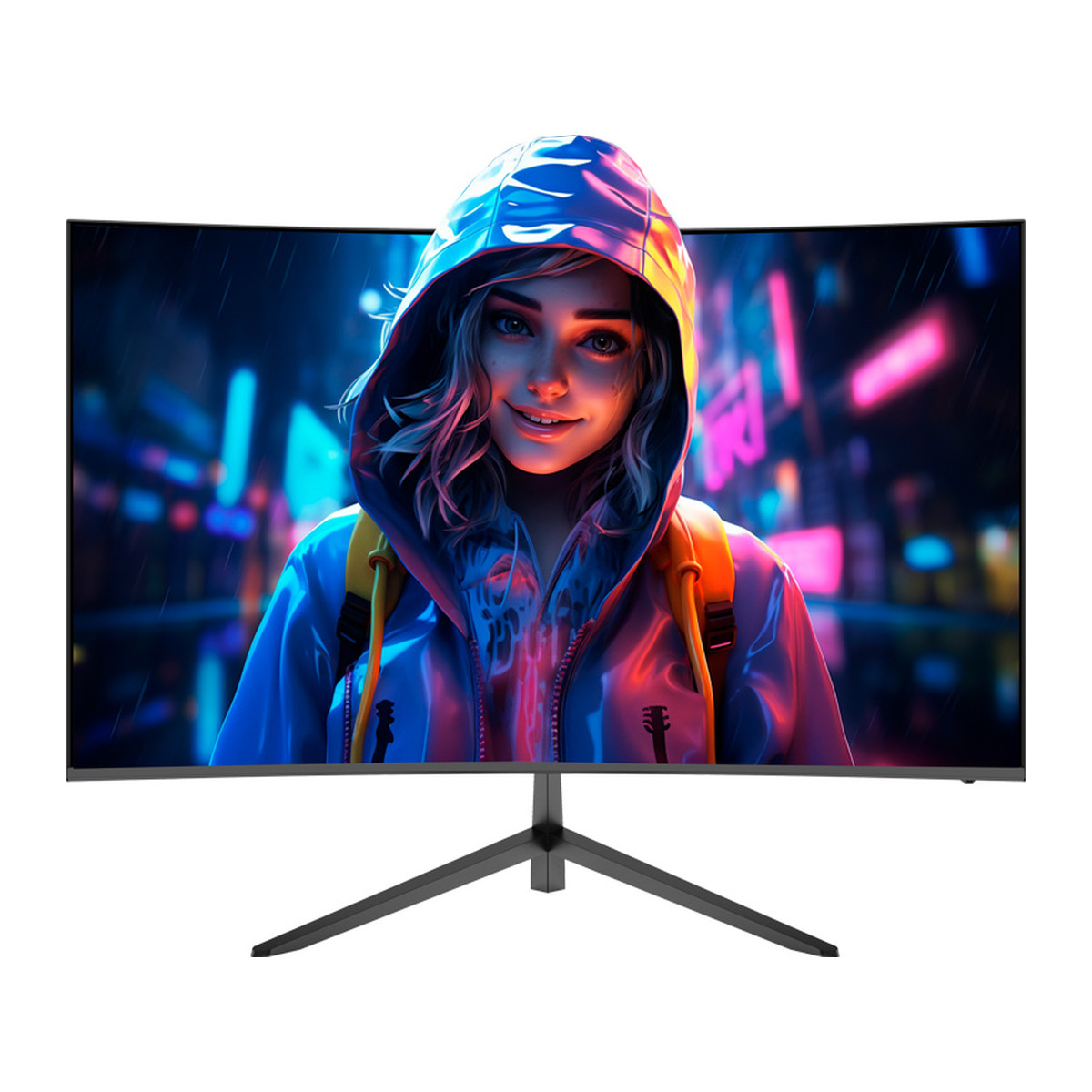 Monitor gamer curvo BROCS Chronos 27" Full HD 180 Hz