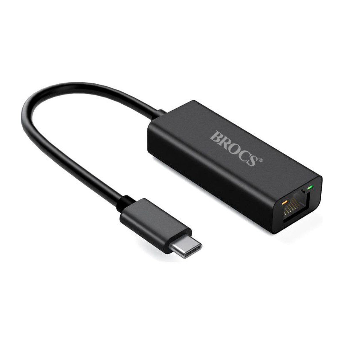 Adaptador BROCS USB-C a RJ45 Gigabit