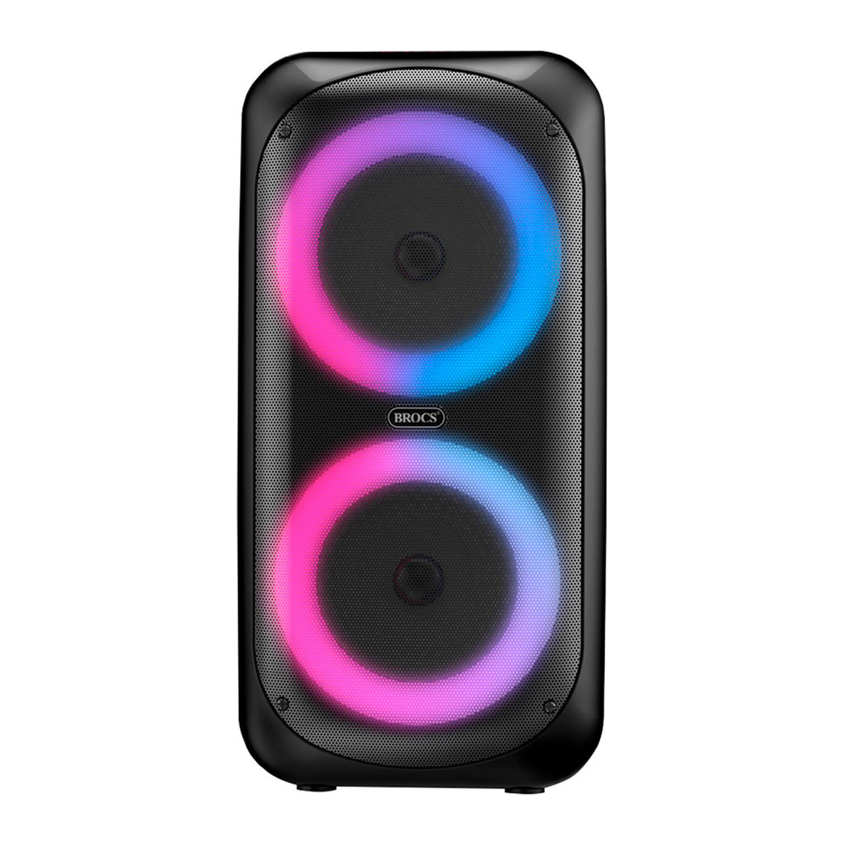Bocina Bluetooth BROCS BeatBox 16W RGB Negro