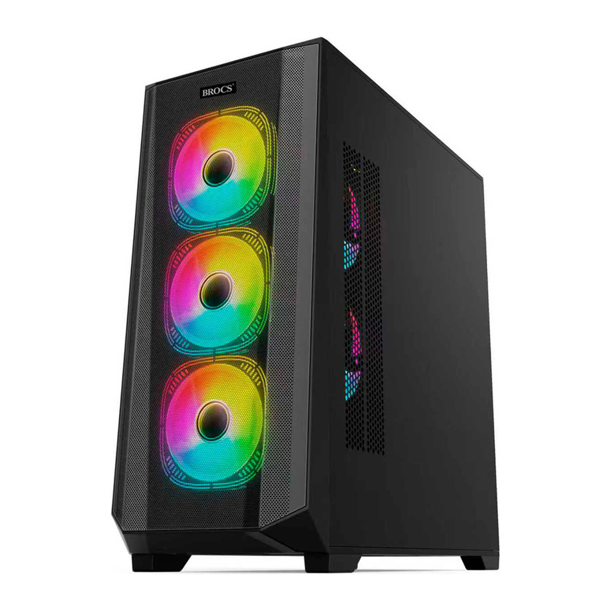 Gabinete BROCS Zeal RGB Negro