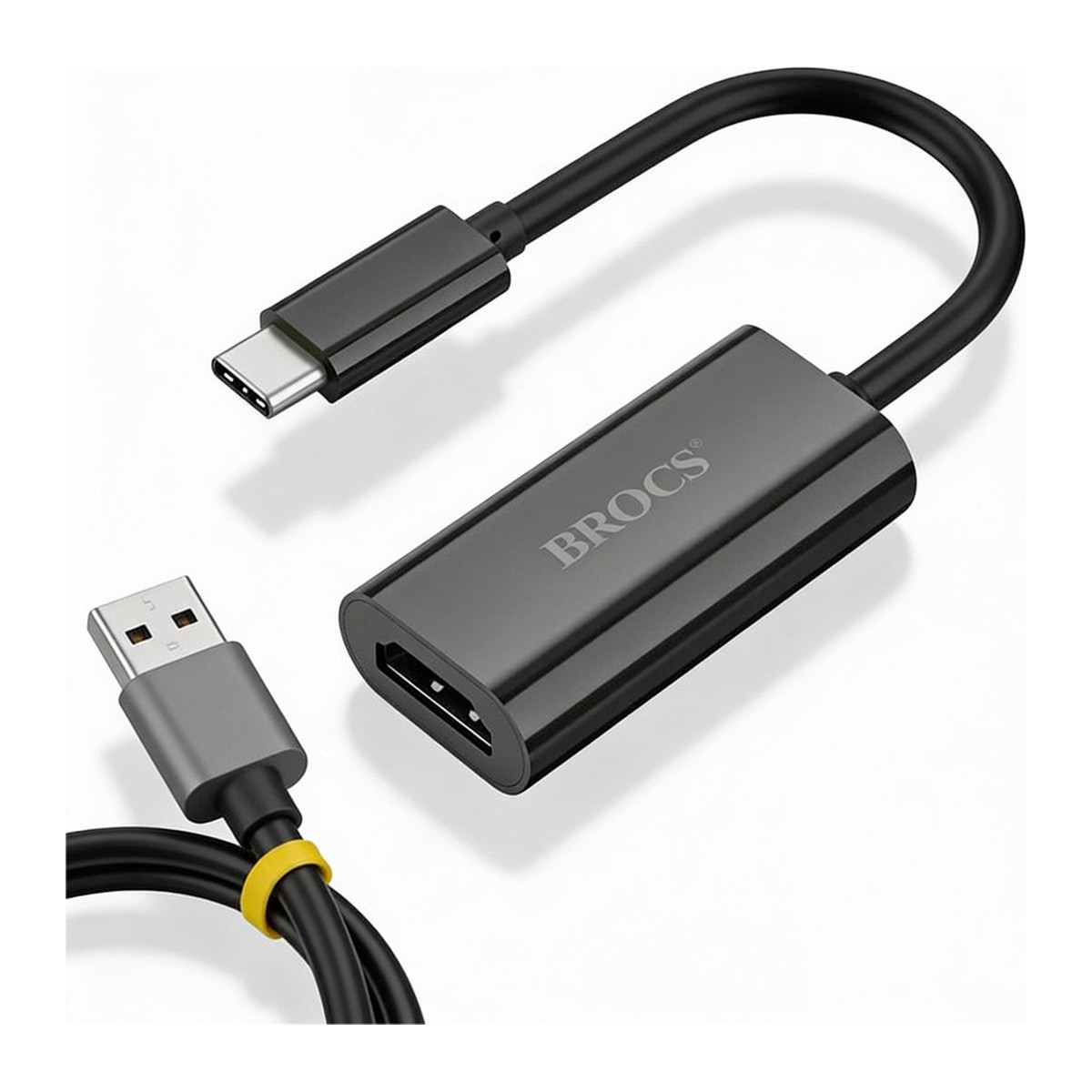 Adaptador BROCS XY-H2 USB-C a HDMI 4K