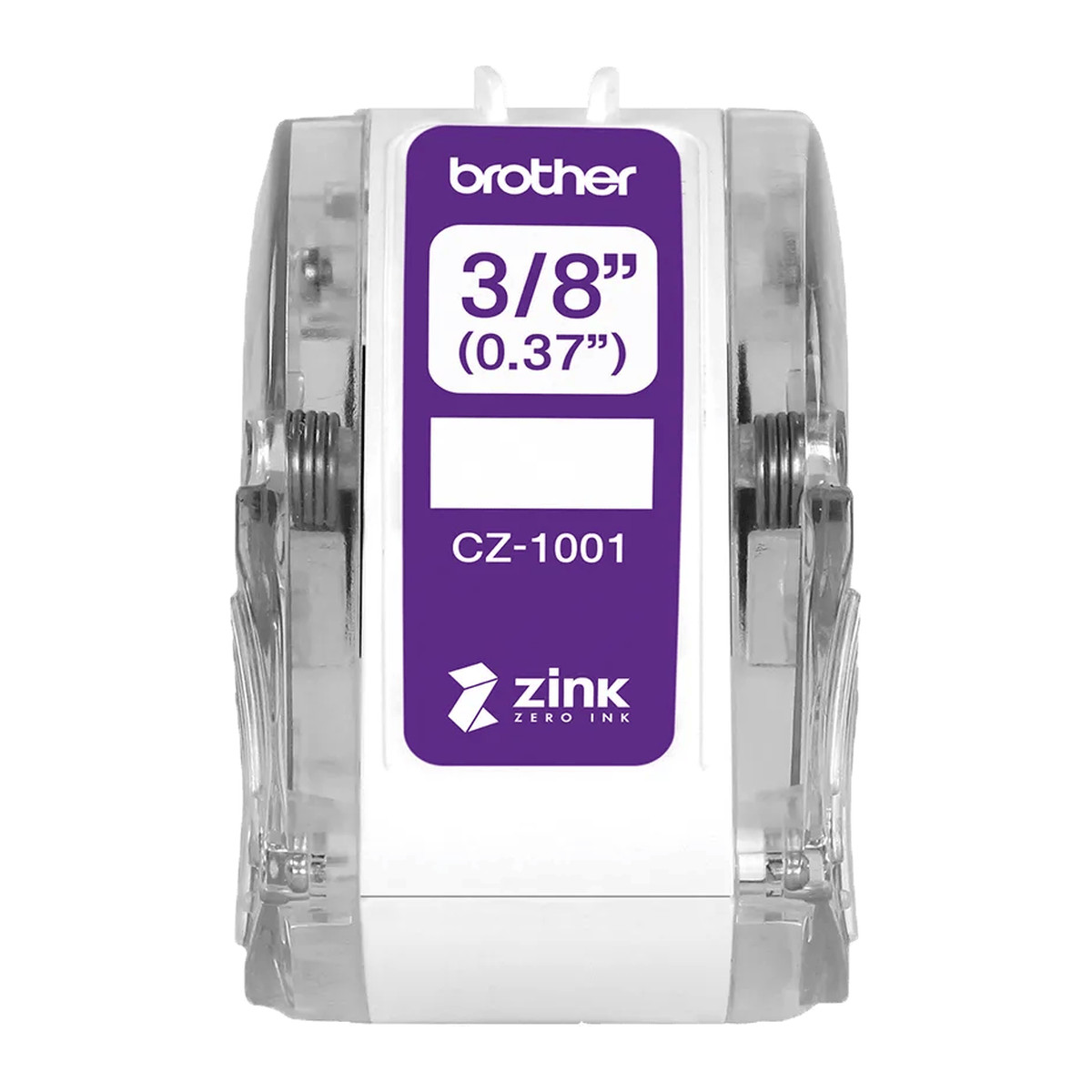 Rollo de etiquetas Brother CZ-1001 Zero Ink 9 mm x 5 m