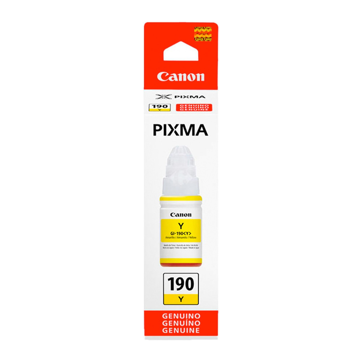 Tinta Canon GI-190Y 70ml Amarillo