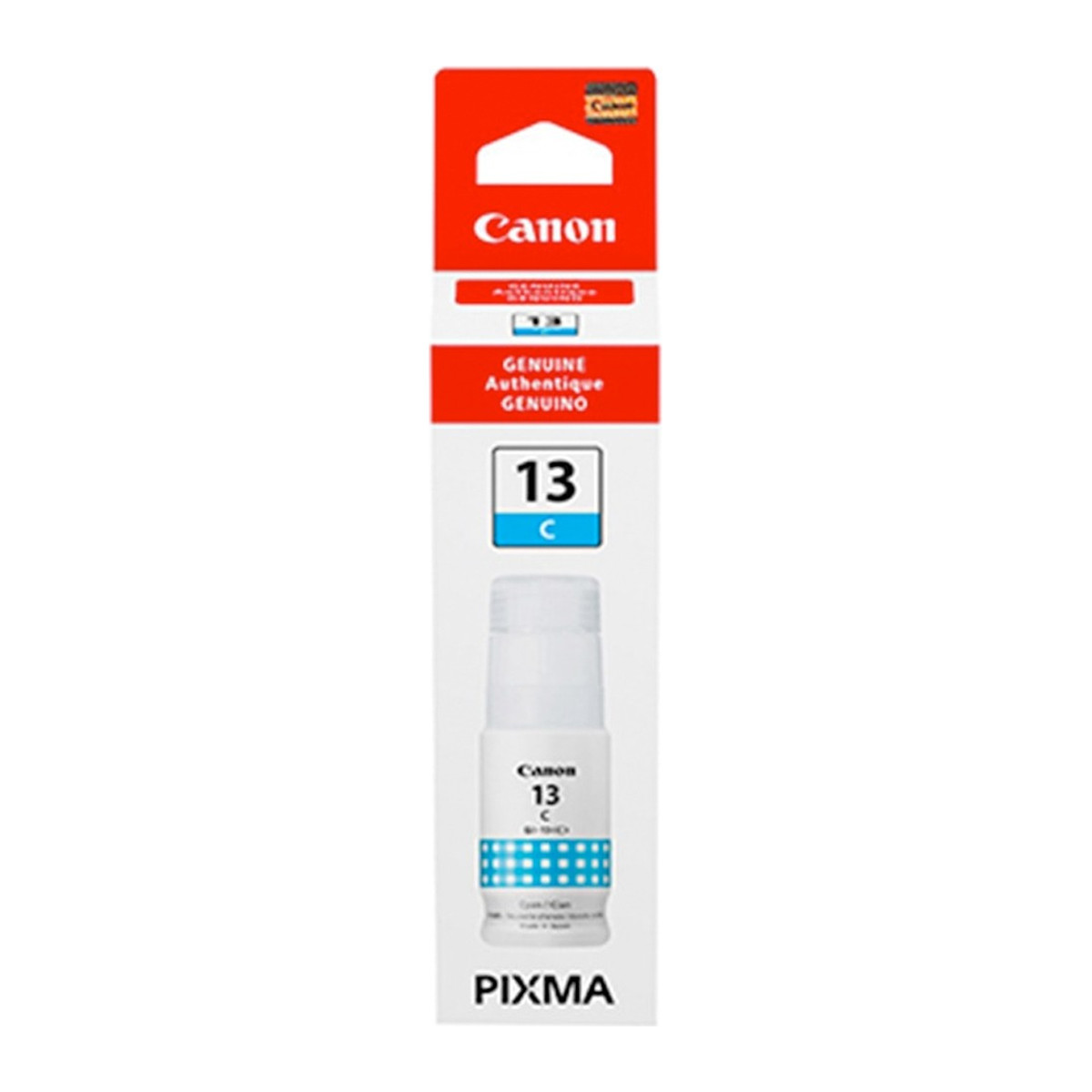 Botella de tinta Canon GI-13 Cian