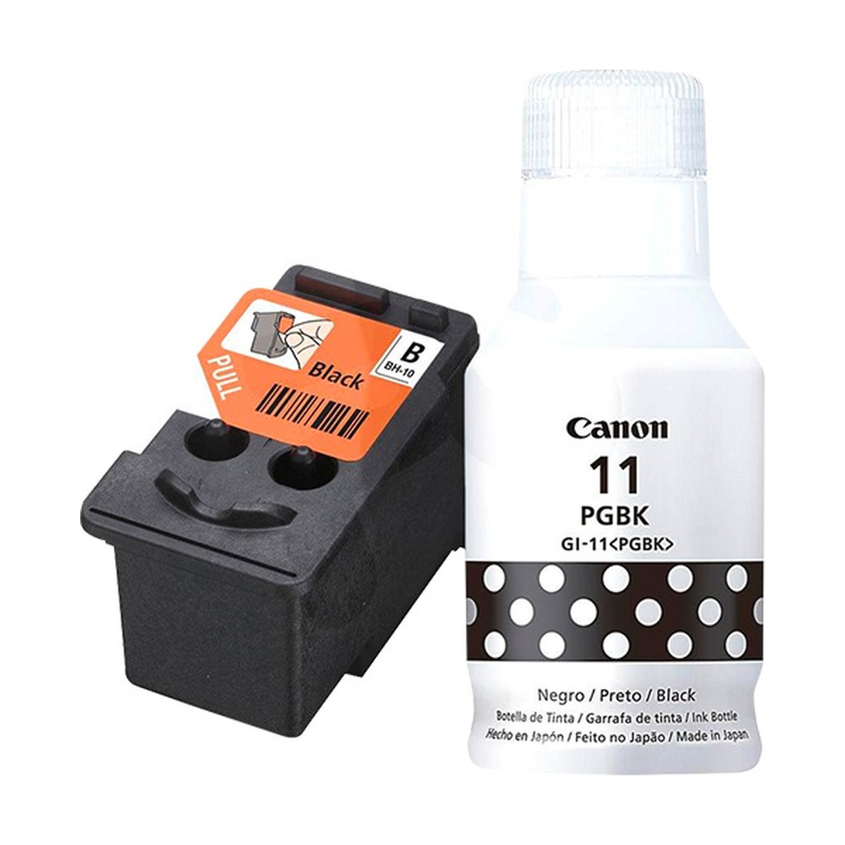 Kit de cabezal de impresión Canon BH-10 con botella de tinta GI-11 Negro