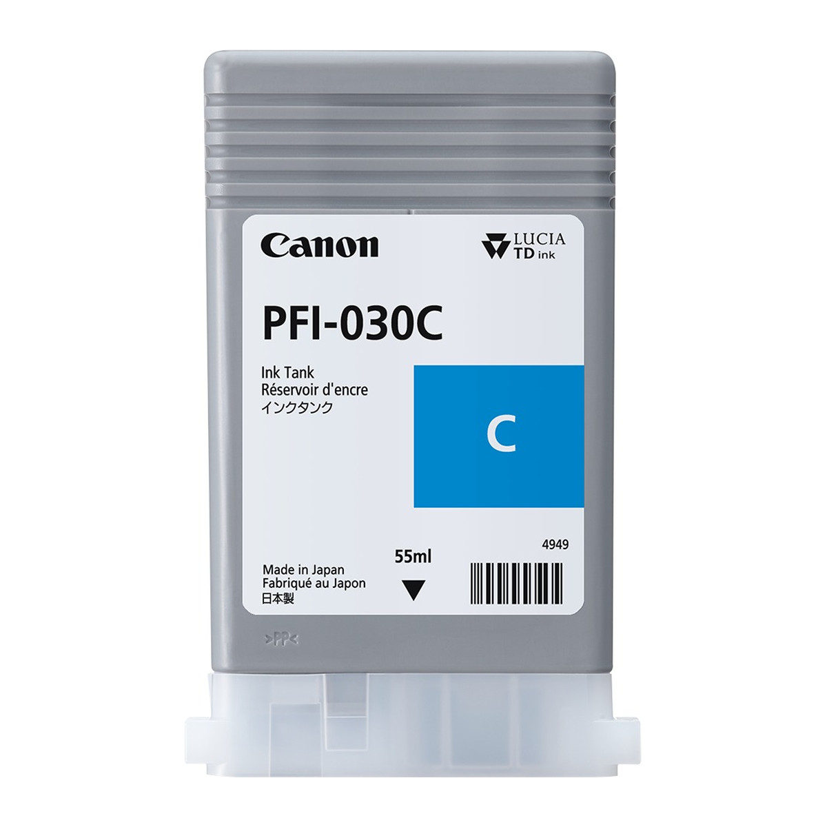 Tanque de tinta Canon PFI-030 Cian