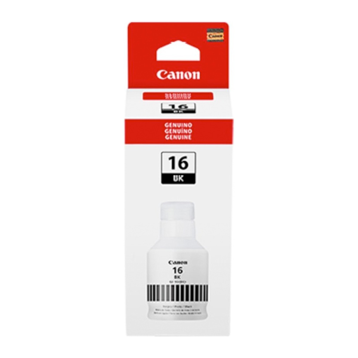 Botella de tinta Canon GI-16 Negro 167 ml