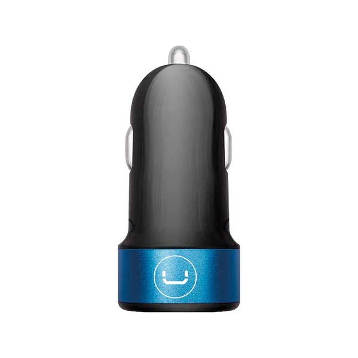 Cargador de coche Unno Tekno PW5002BK Dual USB 2.1A negro